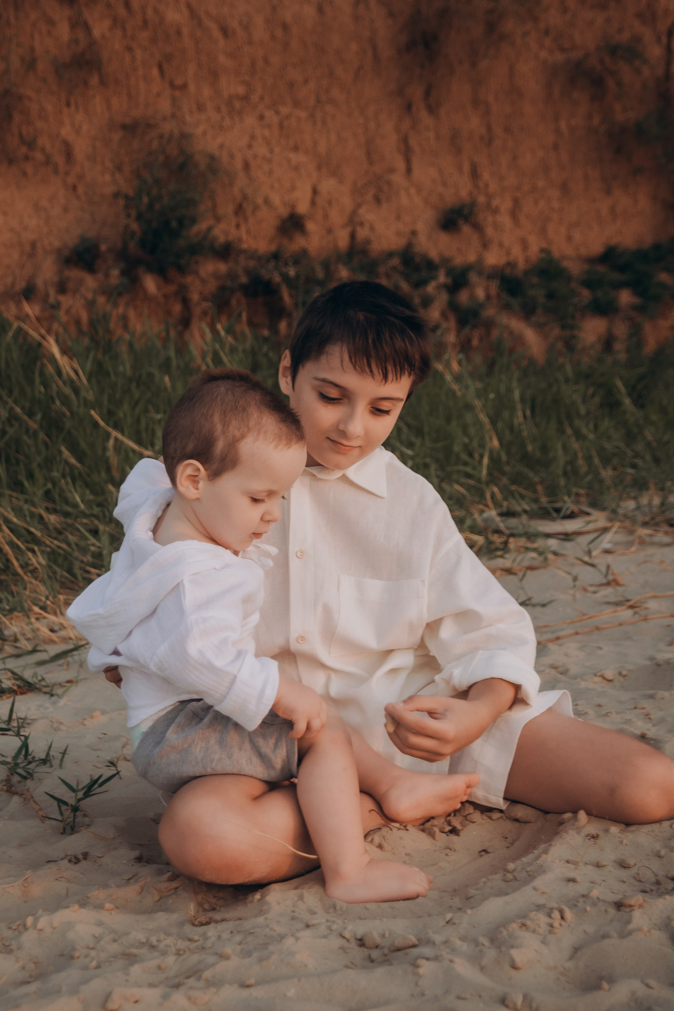 Фотосессия прогулки у моря. Семейный и детский фотограф Кущ Наташа