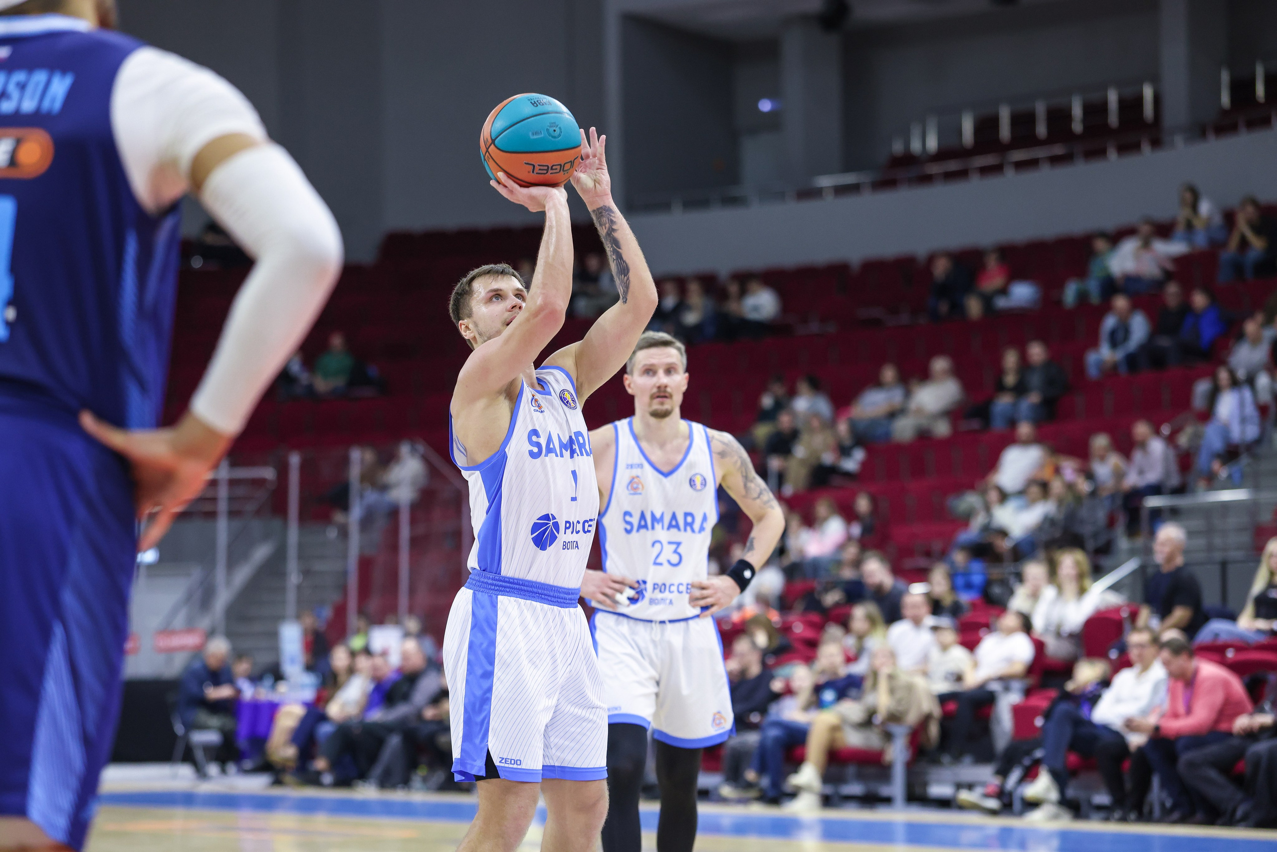 Баскетбол. Самара — Зенит. Единая лига ВТБ. Спортивный фотограф в Самаре