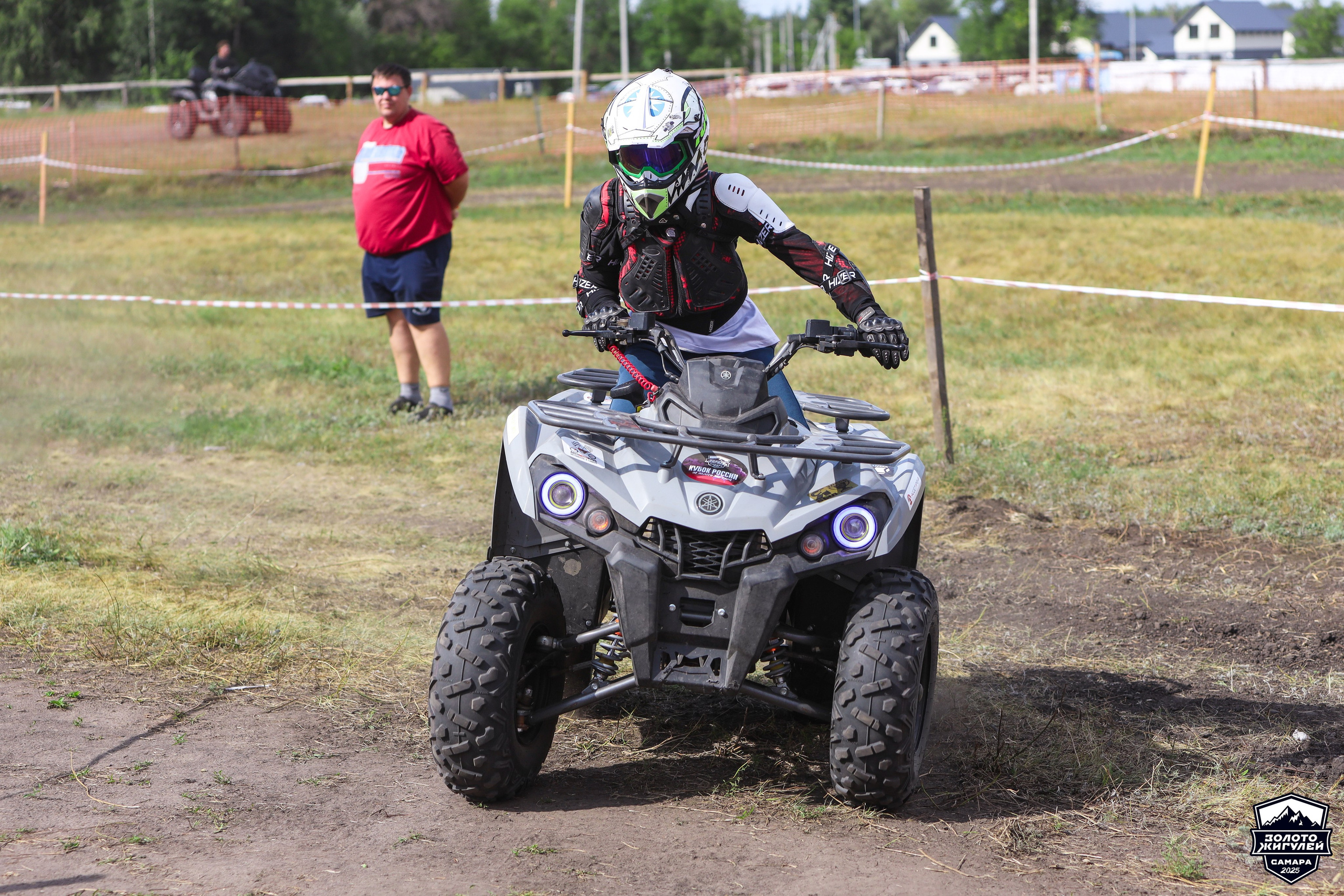Заезды «МИНИ ДЕТИ» и «МАКСИ ДЕТИ». Кубок России по гонкам с водными препятствиями на квадроциклах «Золото Жигулей 2025». Спортивный фотограф в Самаре