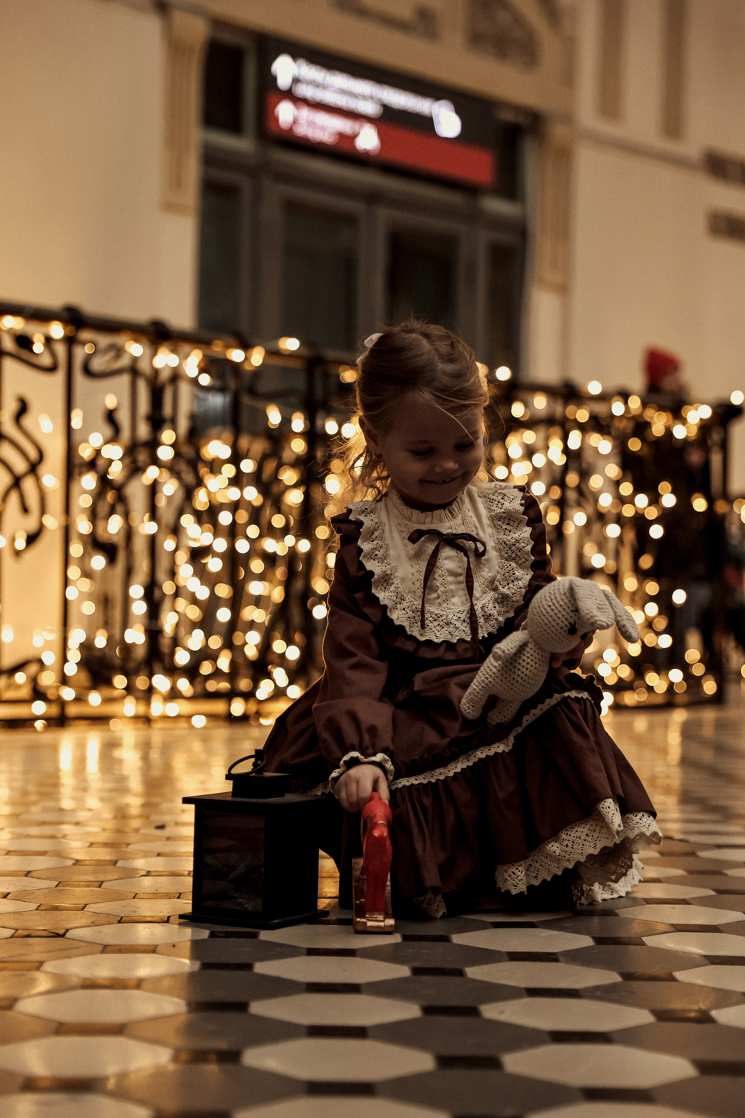 Ретро съемка на Витебском вокзале. Фотограф — Татьяна Кириллова, г. Санкт-Петербург