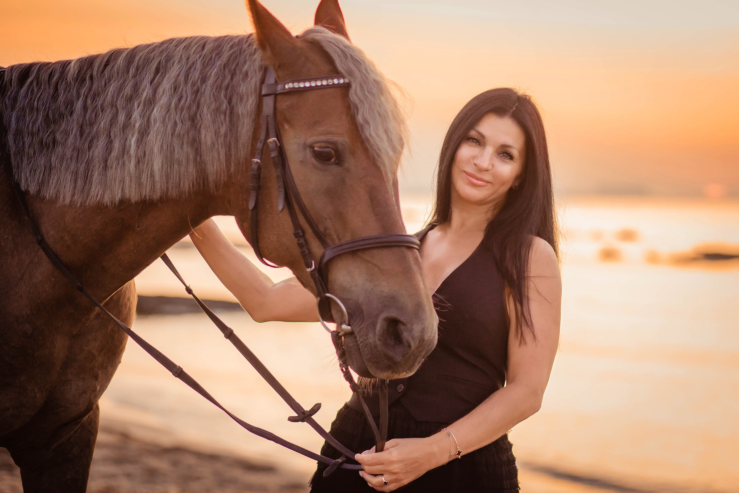 Фотосессия на море с лошадью. Фотограф в Феодосии Наталья Булгакова