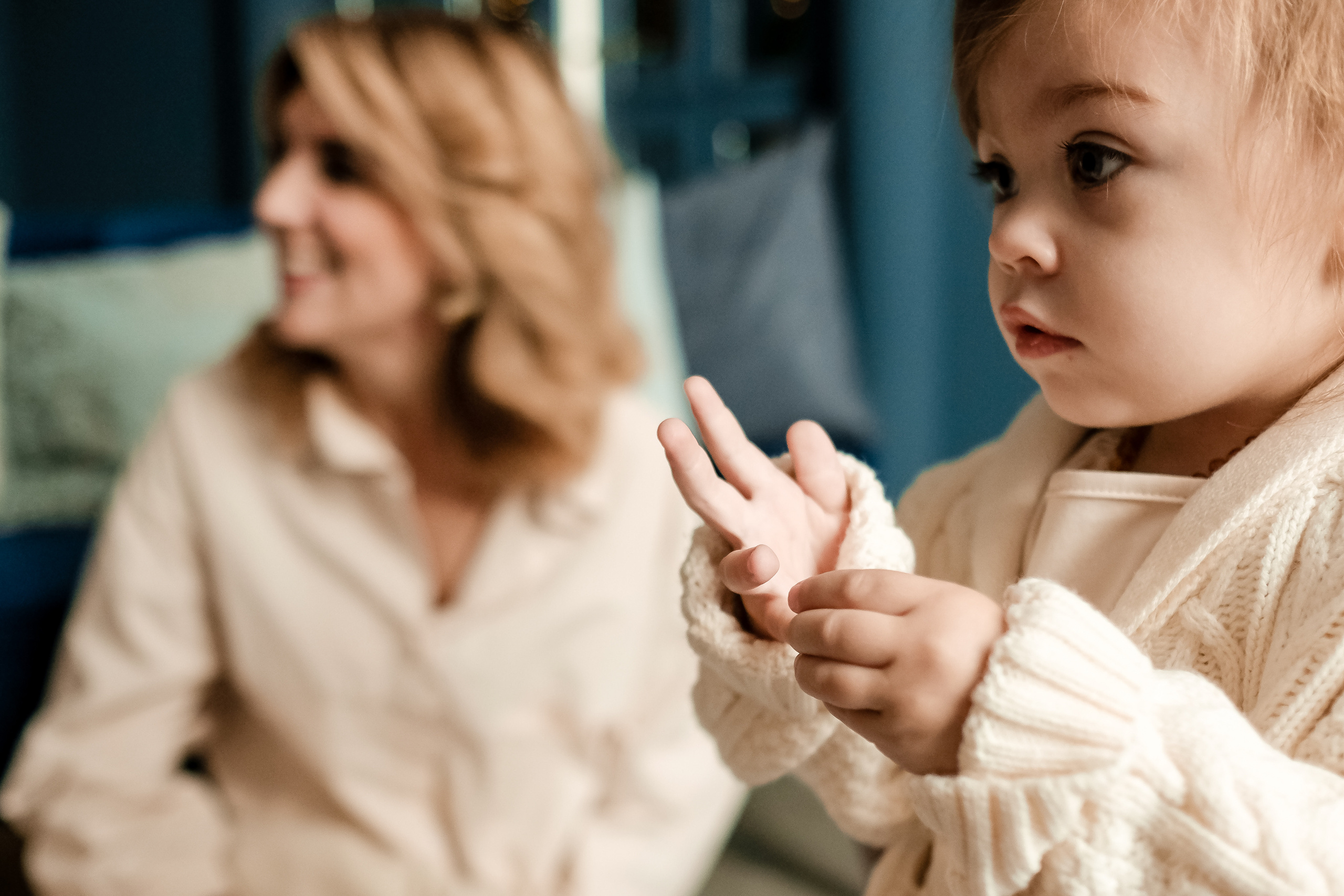 Новогодняя фотосъемка в студии в стиле лайфстайл с маленькими детьми. Фотограф в городе Астрахань Ольга Лазиева
