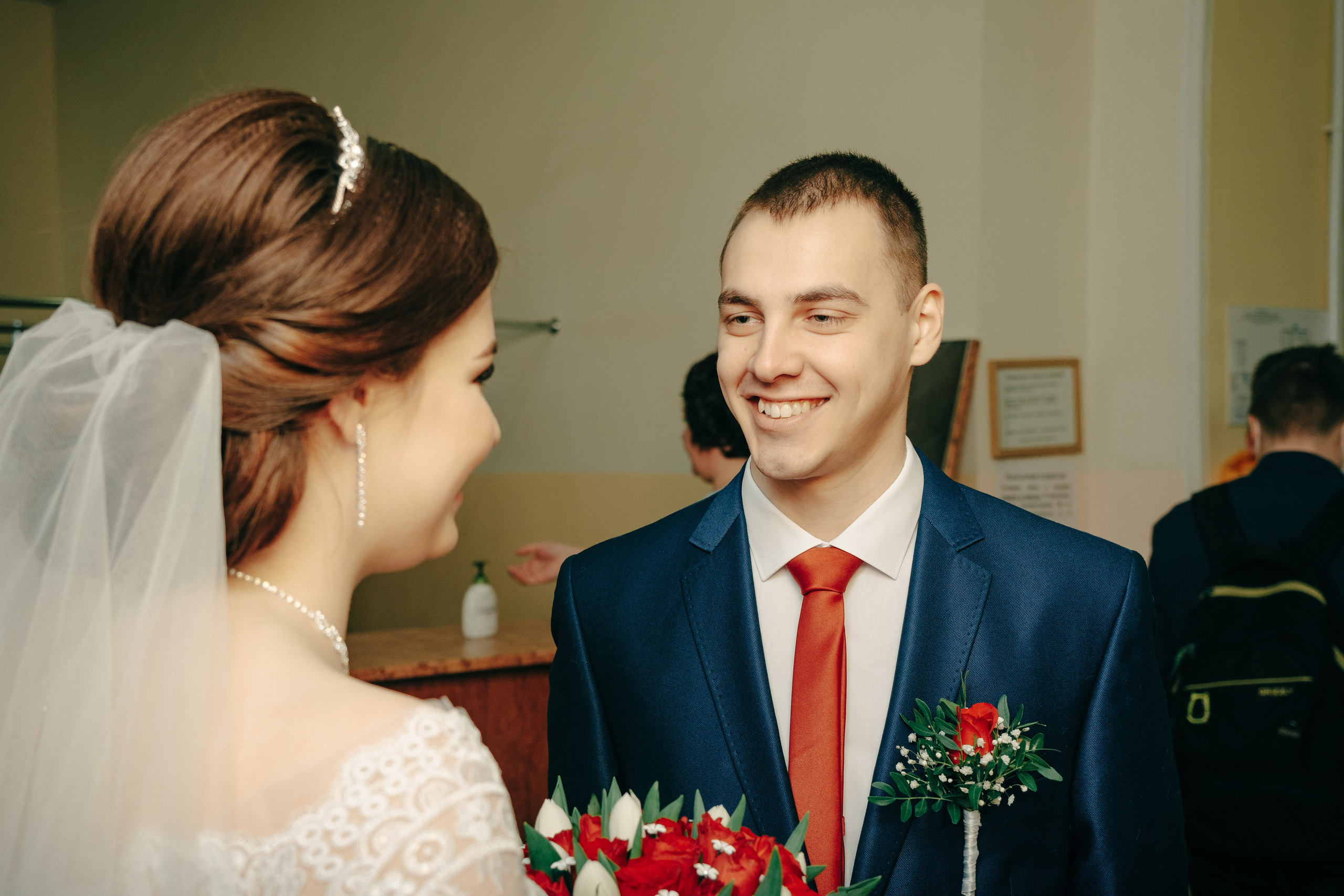 Вадим и Ангелина свадебная фотосессия и банкет. Свадебный и семейный фотограф в г. Волхов Алексей Кочерыжкин