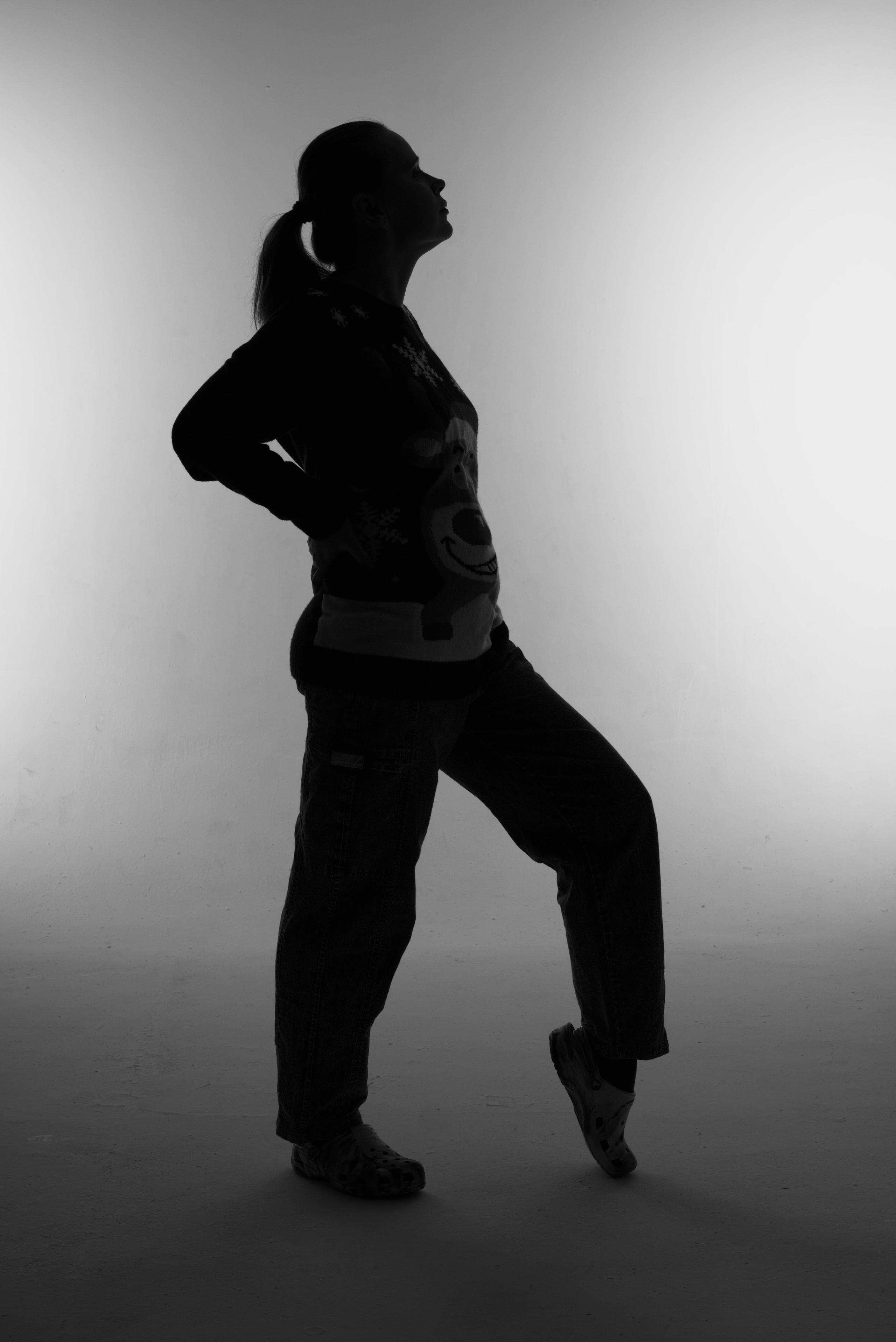 Игра с тенью чб. Мир глазами Саши Д