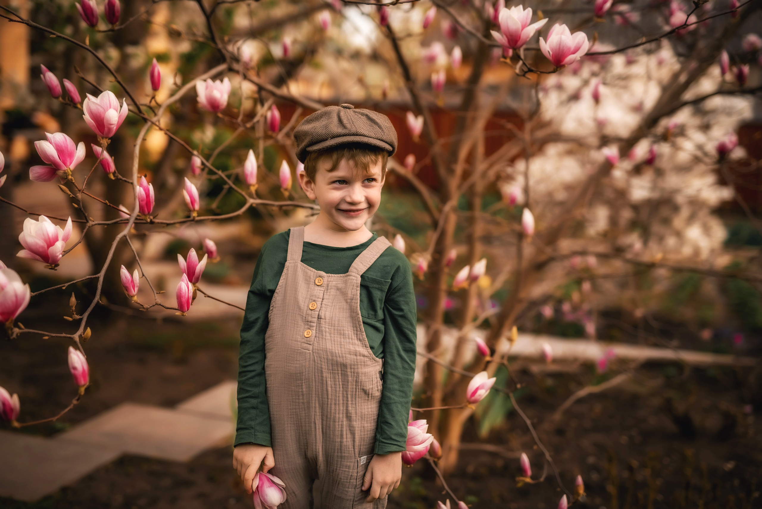 Фотосессия в магнолии. Семейный, детский фотограф в Воронеже Анна Никитина