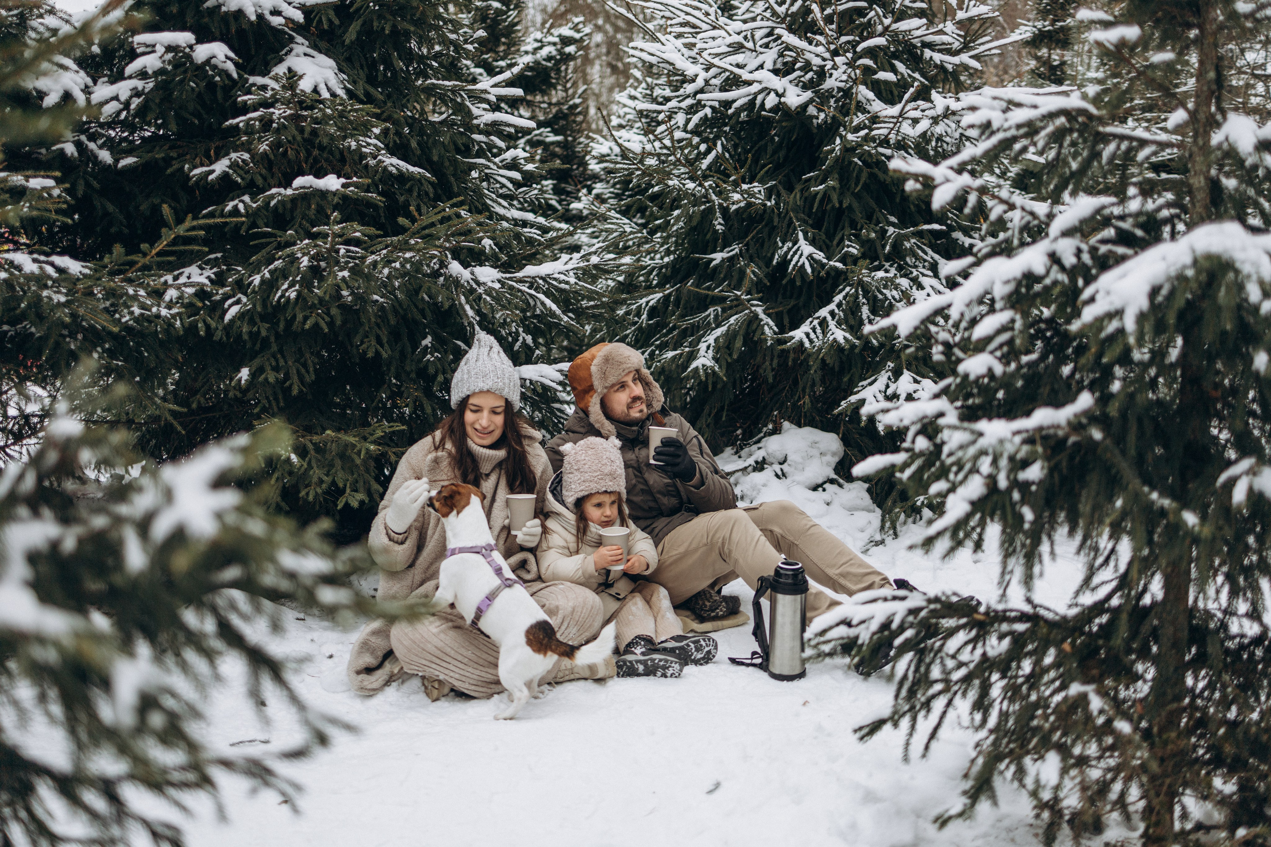 Зимняя прогулка. Семейный фотограф в Москве Валерия Карпова