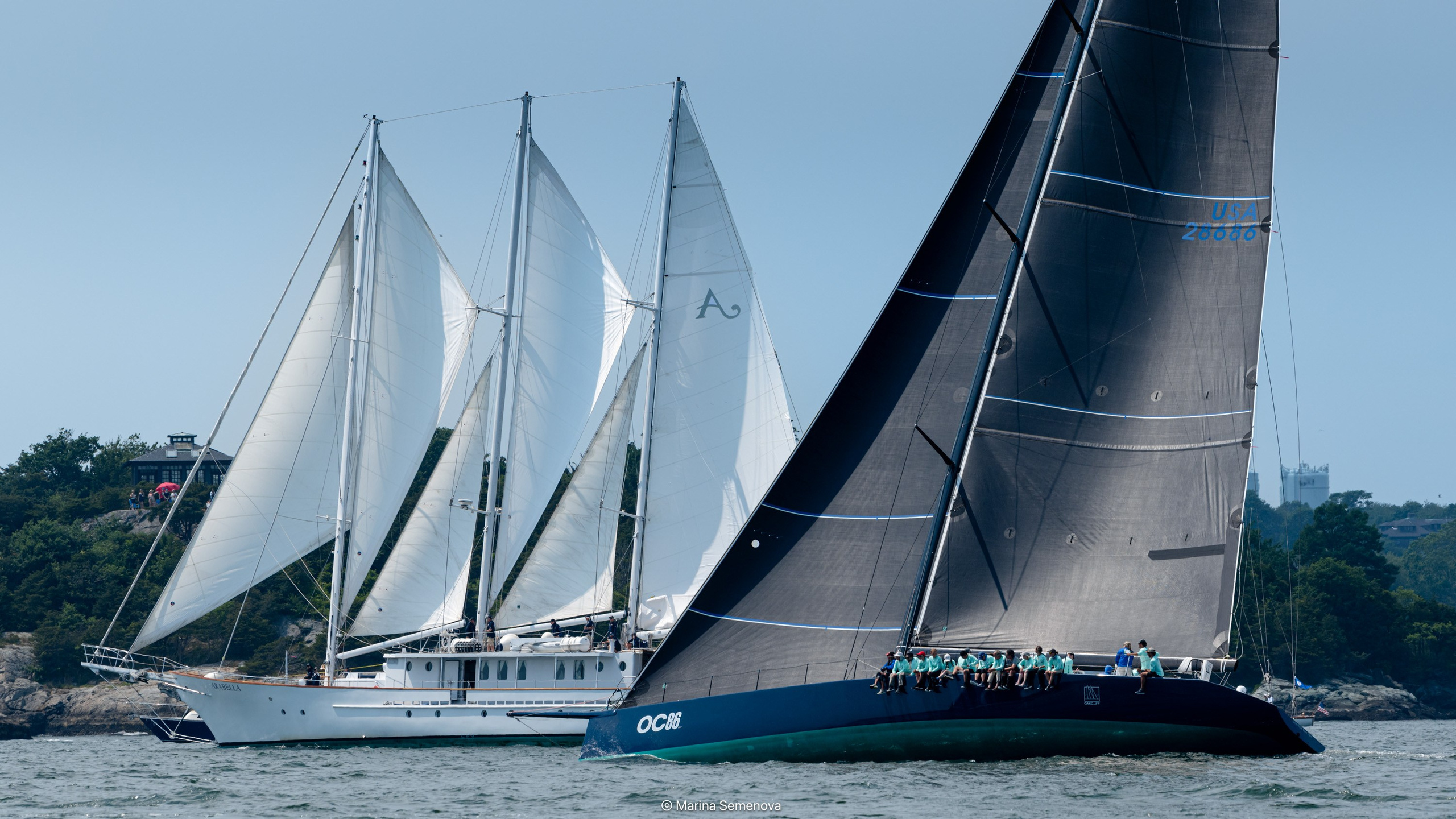 The lates shoot. Sailing Photographer Marina Semenova