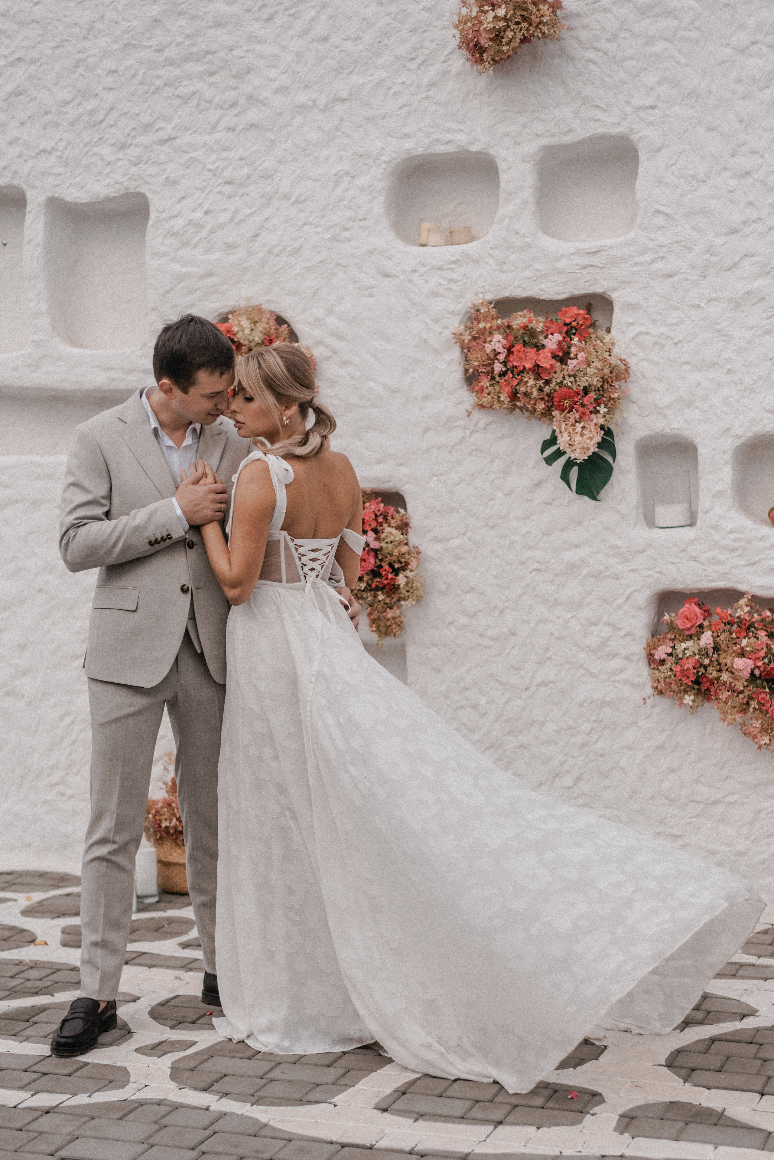 Santorini. Свадебный воркошп. Фотограф Алеся Груздо Волгоград