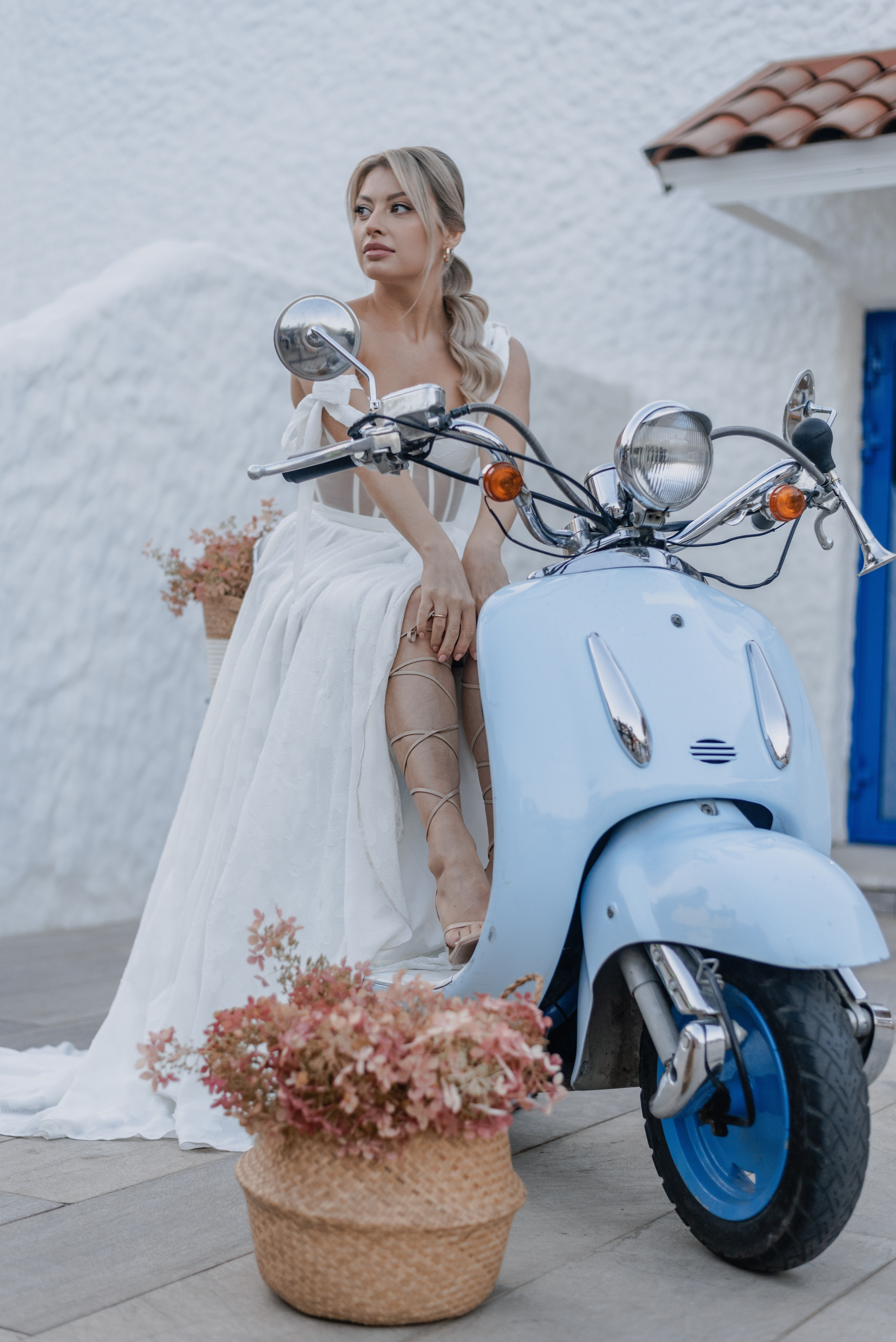 Santorini. Свадебный воркошп. Фотограф Алеся Груздо Волгоград