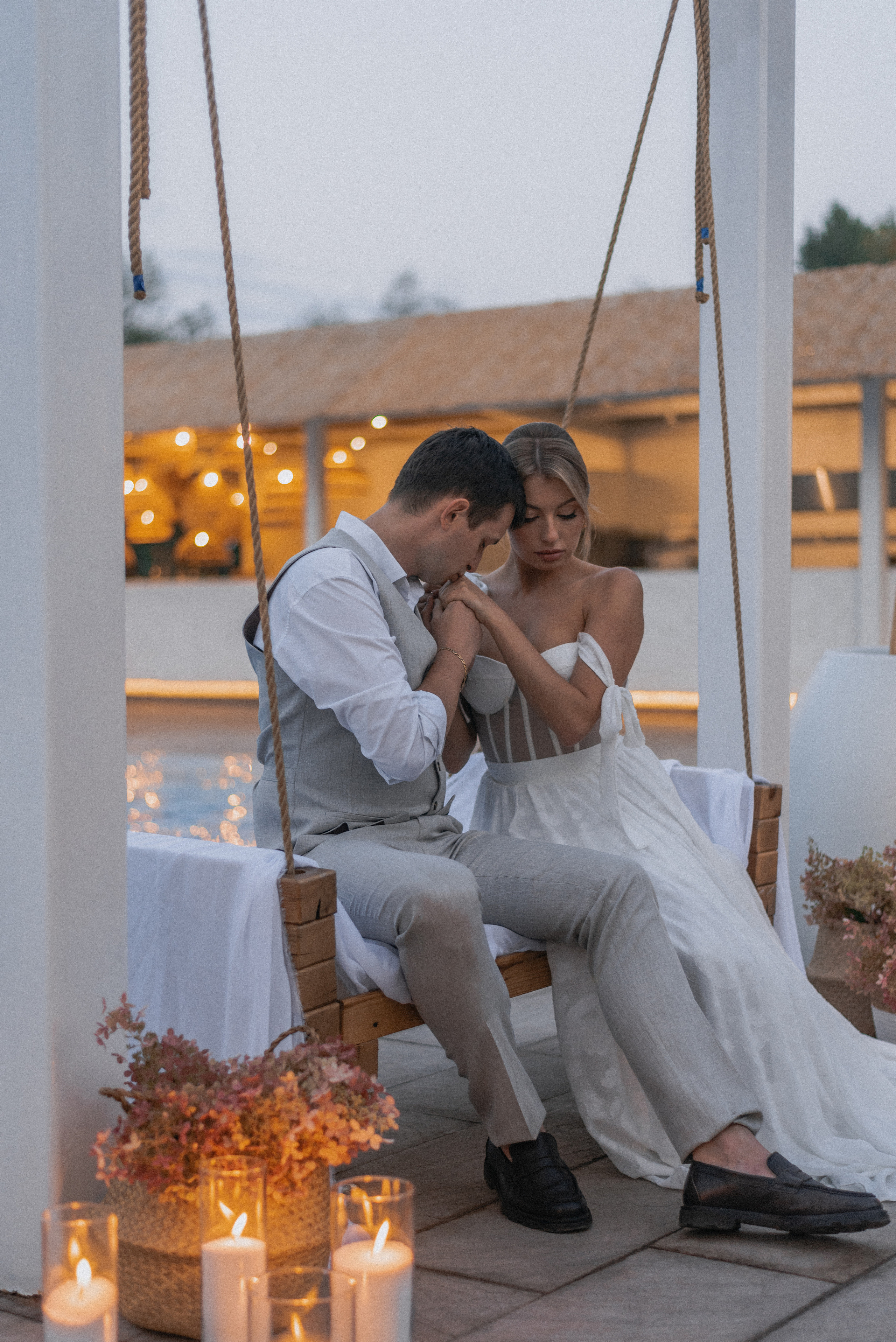 Santorini. Свадебный воркошп. Фотограф Алеся Груздо Волгоград