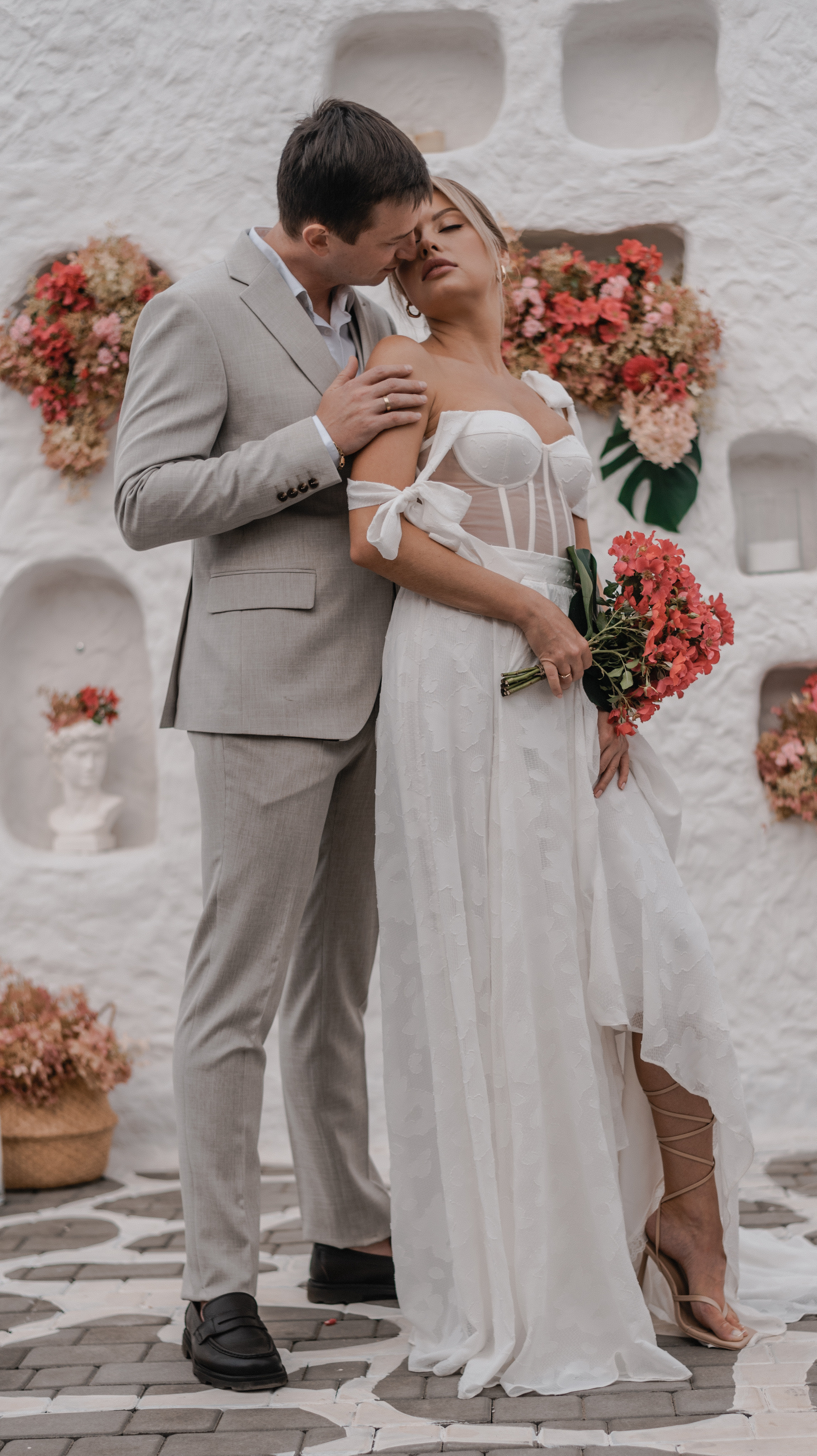 Santorini. Свадебный воркошп. Фотограф Алеся Груздо Волгоград