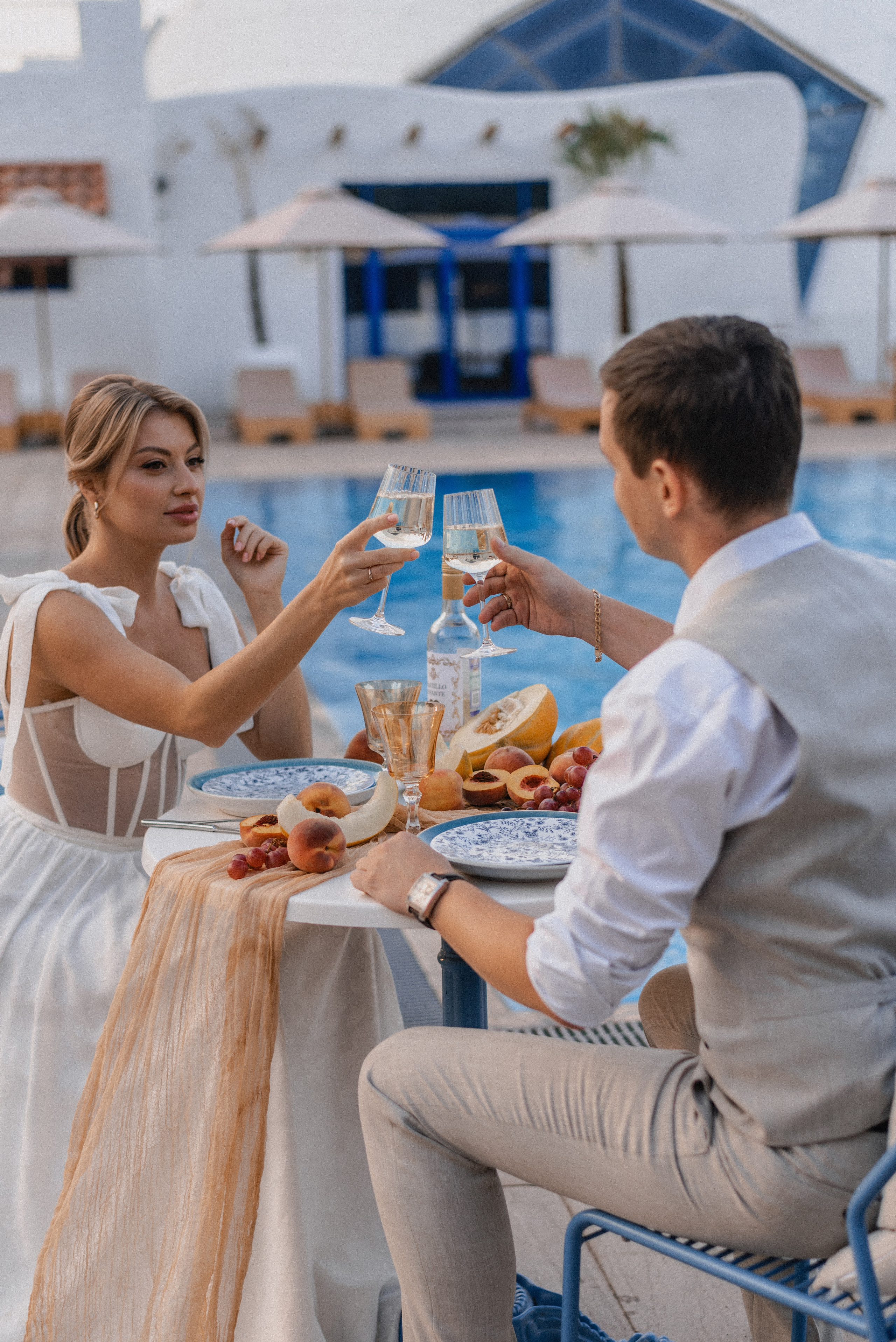 Santorini. Свадебный воркошп. Фотограф Алеся Груздо Волгоград