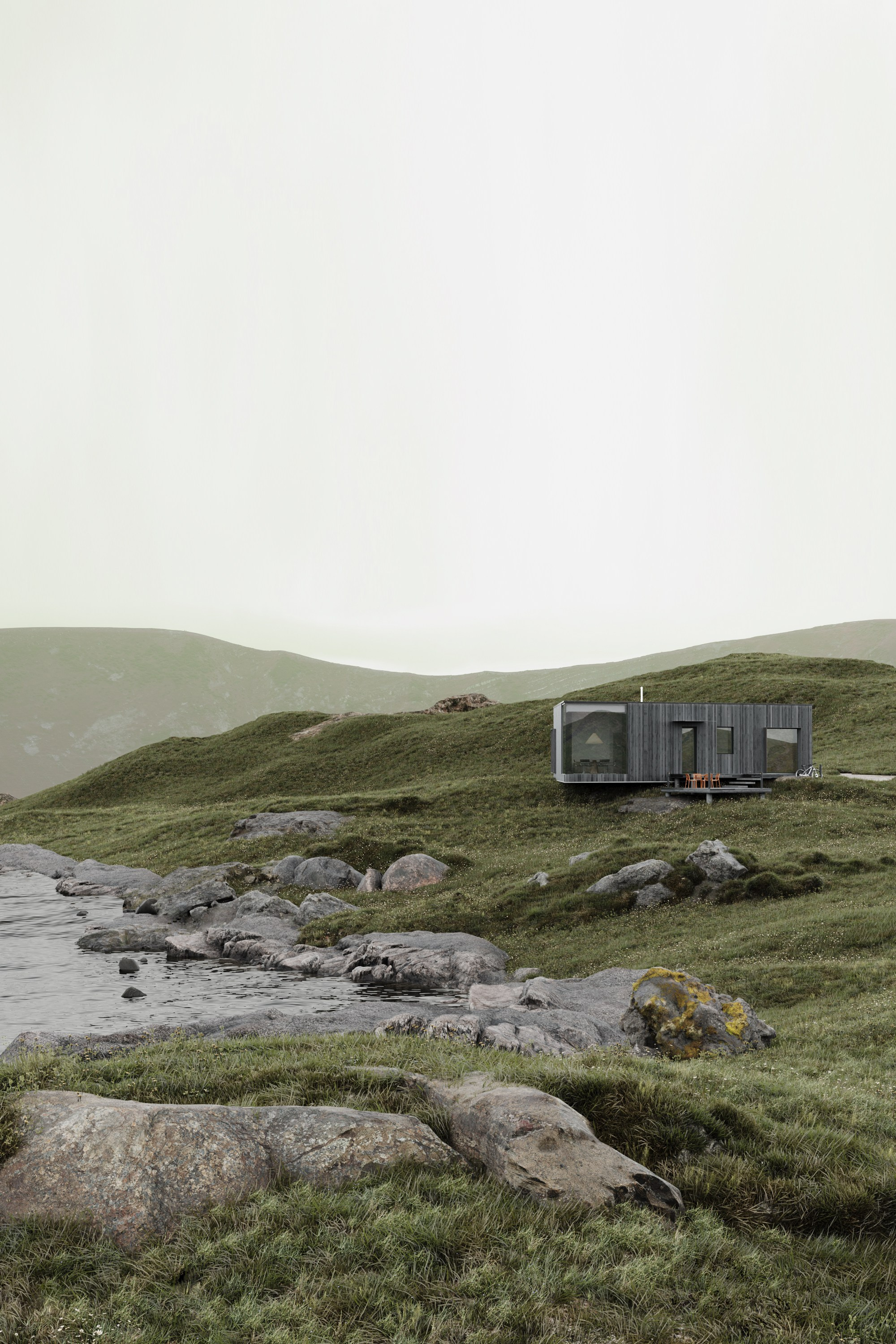 Баня, банный дом, отдых, парение, релакс, природа, современная архитектура, минимализм, баня на продажу