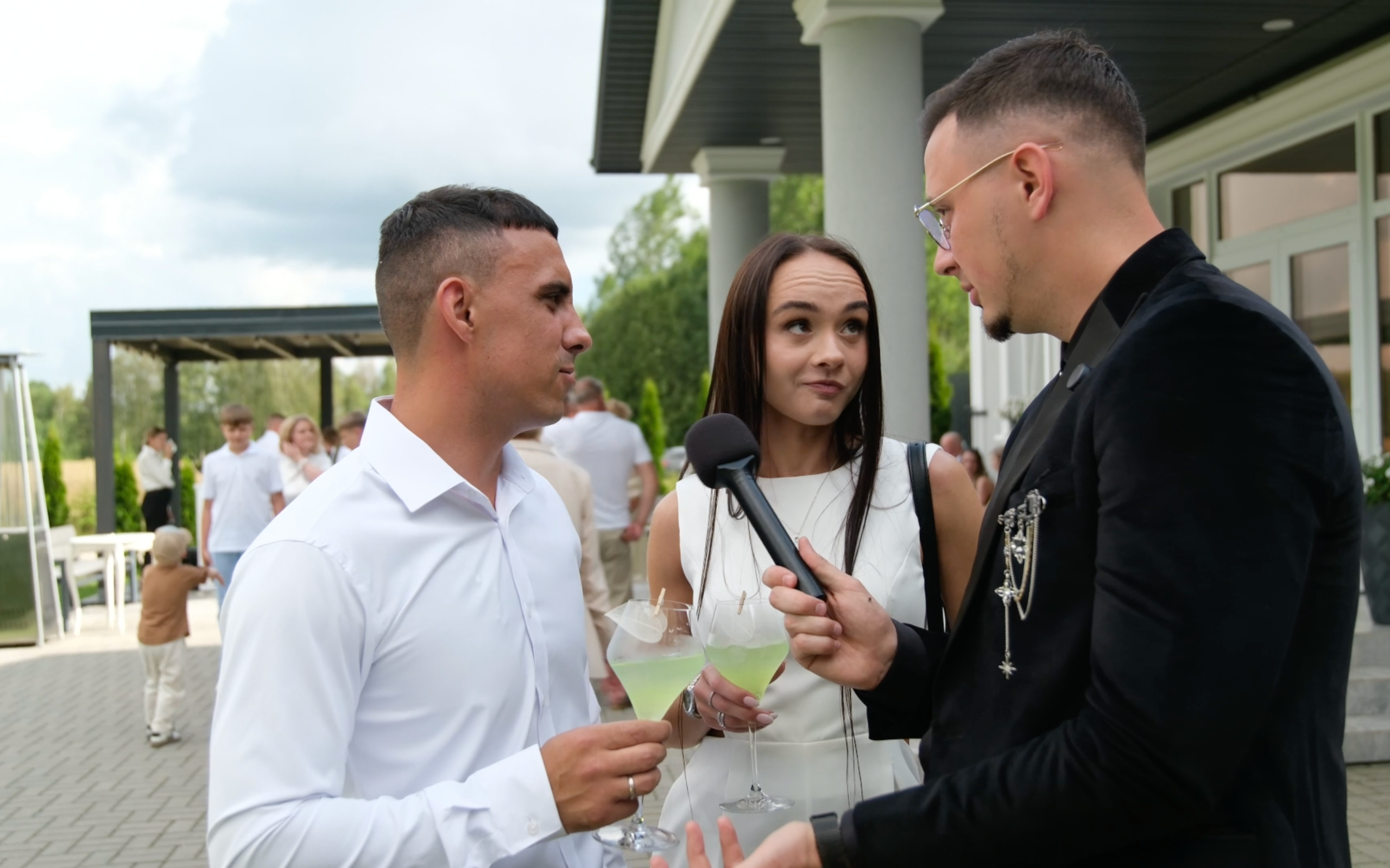 Свадебное SDE интервью в Вилла Софи. Репортажный видеограф Илья Сухоносиик