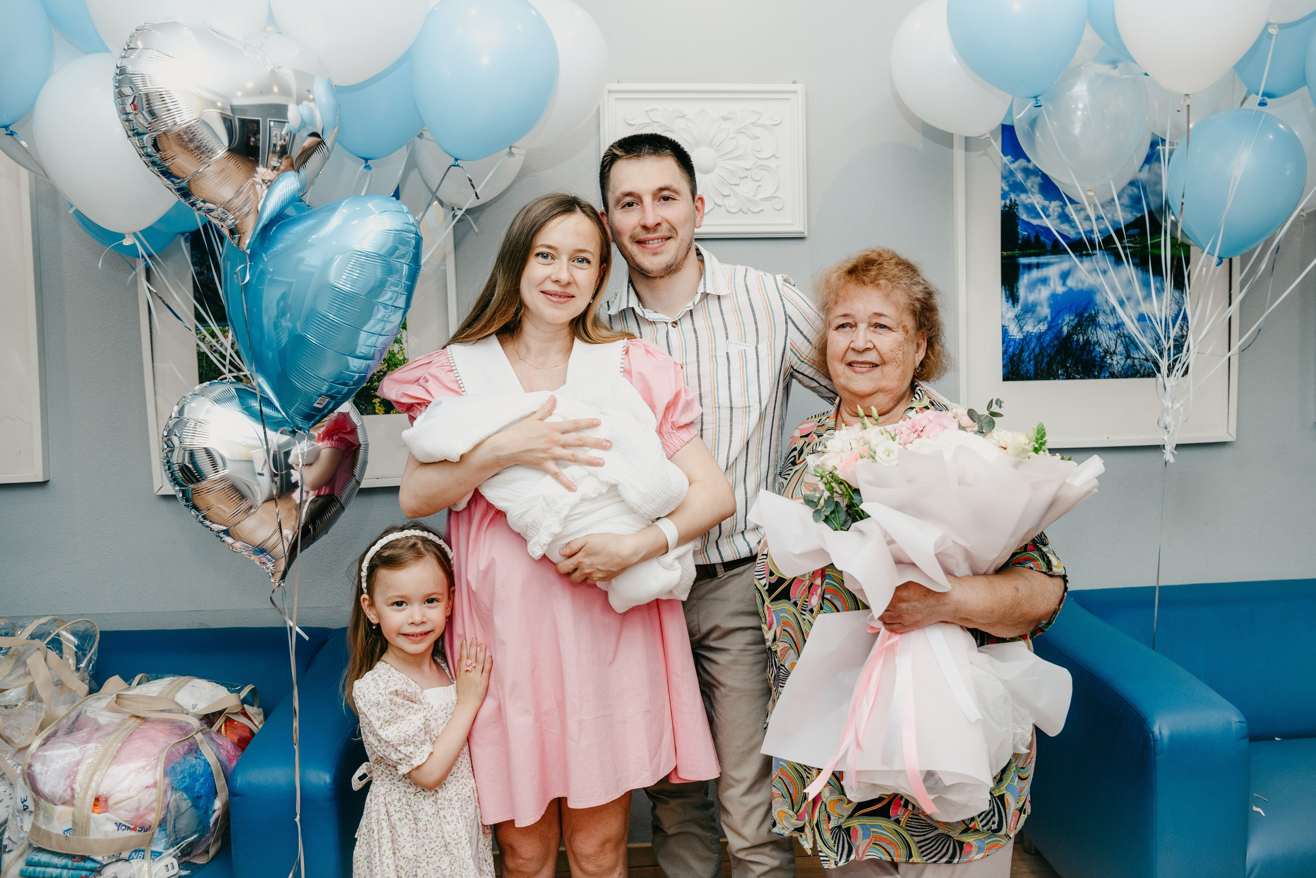 Выписка Ивана. Фотограф на выписку из роддома в Москве и МО