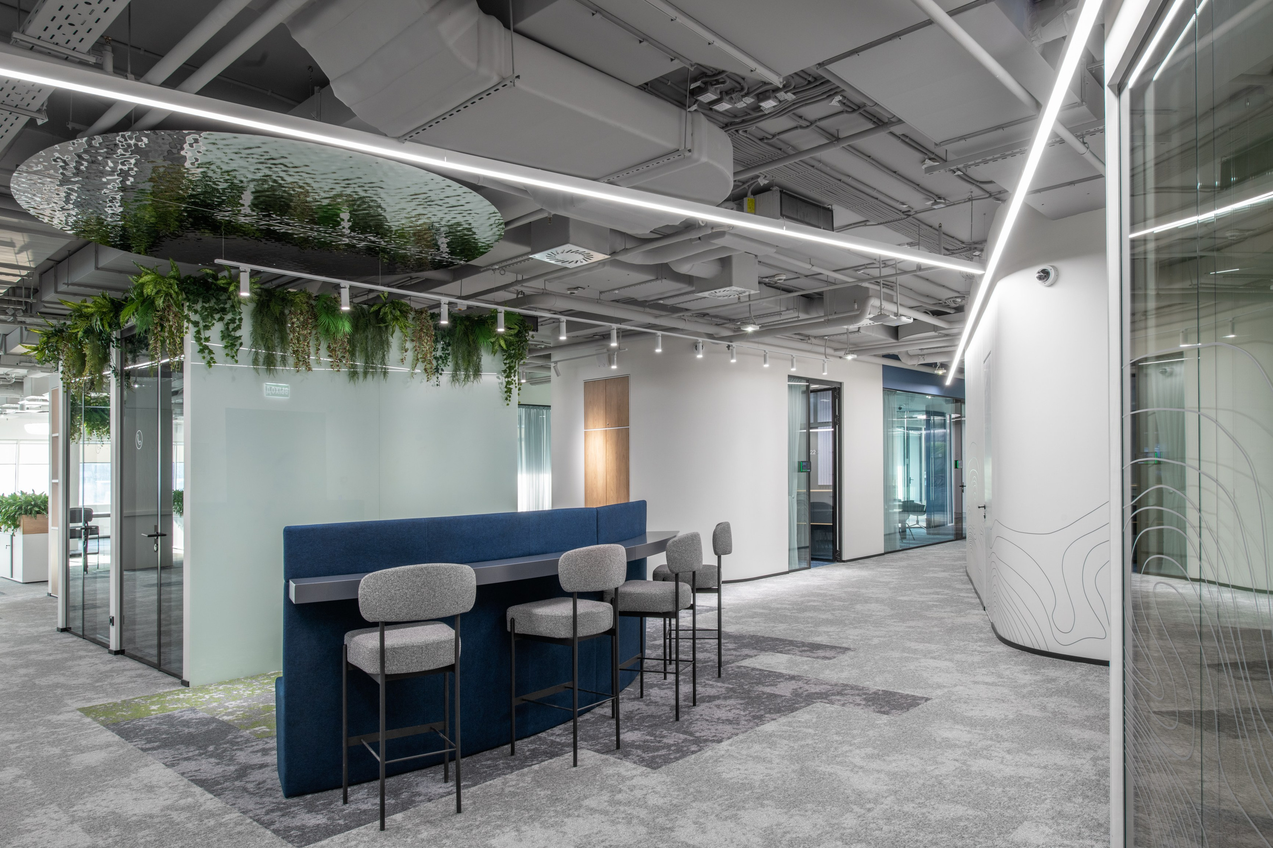 Raspadskaya Coal Company. Architectural and interior design