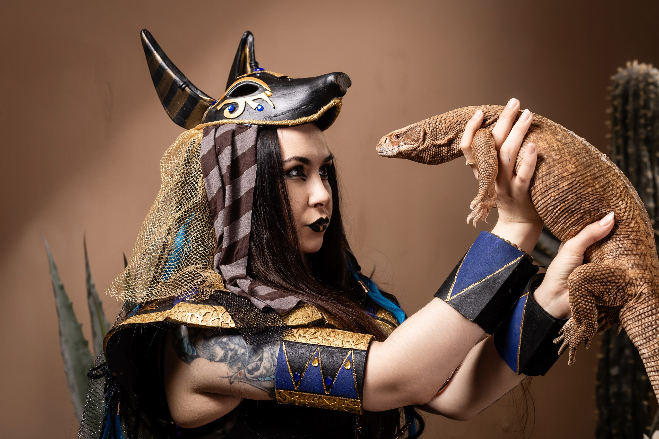 Фотосессия с ящерицами и скорпионами в Восточном стиле. Фотограф в Санкт-Петербурге — Сергей Петров