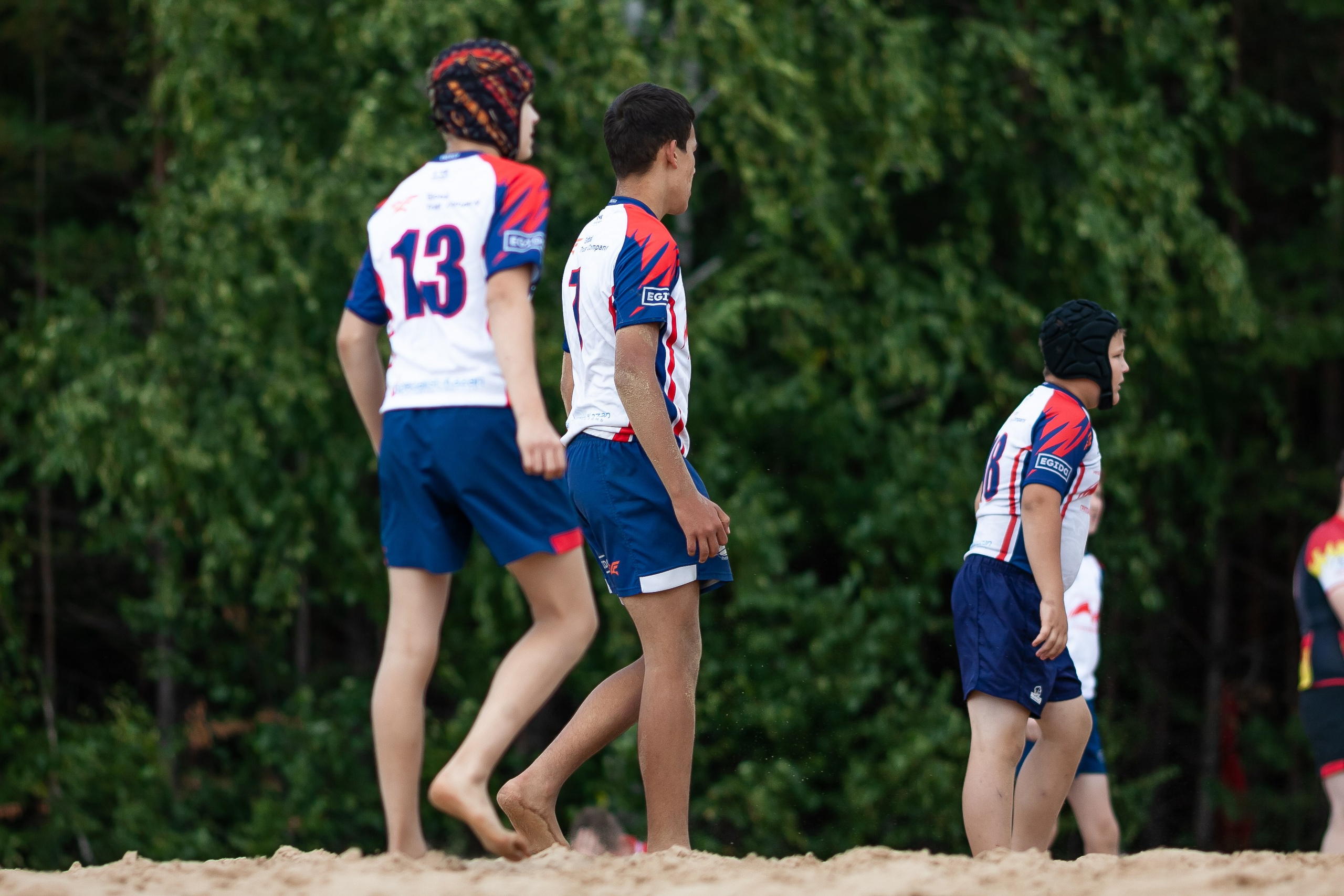 «Кубок «Молота» по пляжному Регби. Фотография