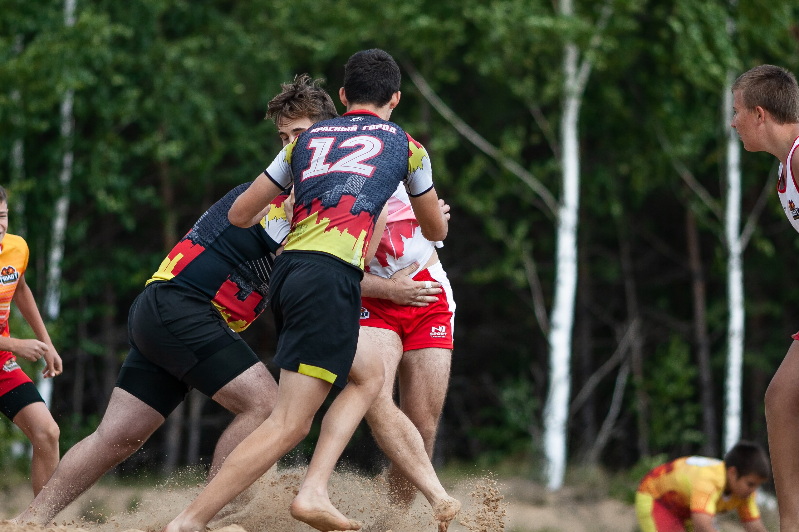 «Кубок «Молота» по пляжному Регби. Фотография