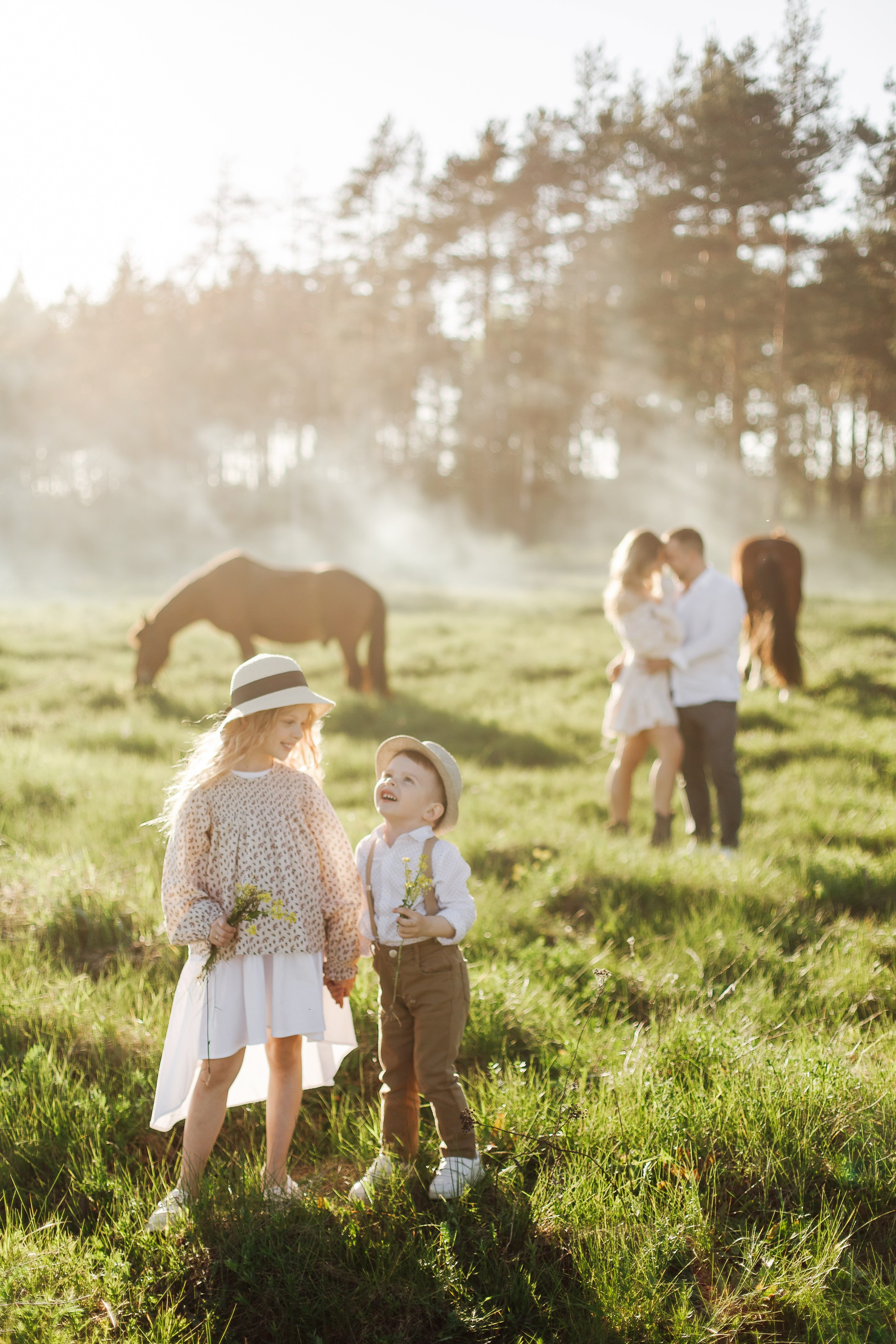 Ольга, Иван, Алёна и Ярослав. Свадебный и семейный фотограф Александра Кос