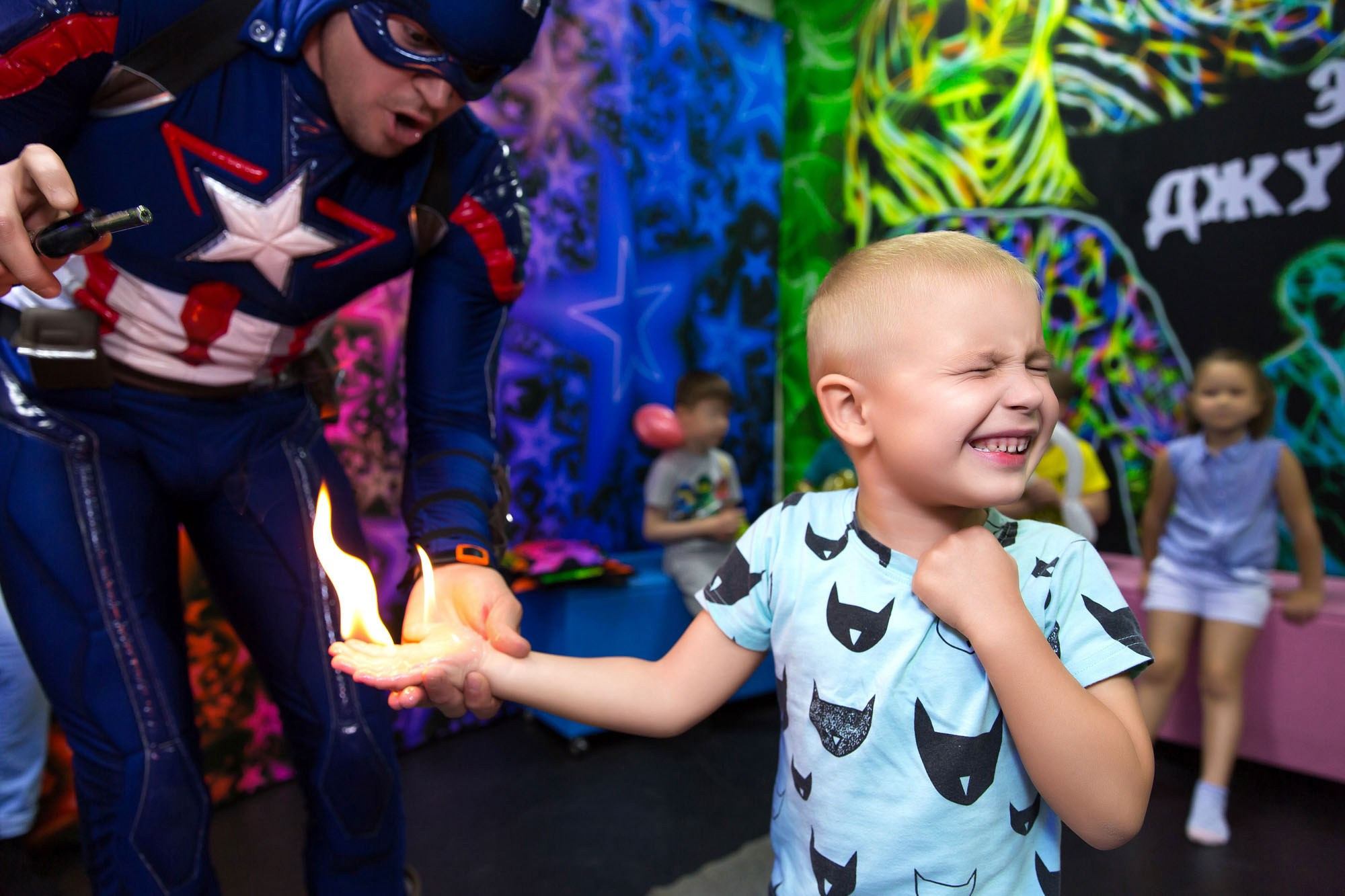 Детские праздники и дни рождения. Фотограф в Москве Валерий Боцман