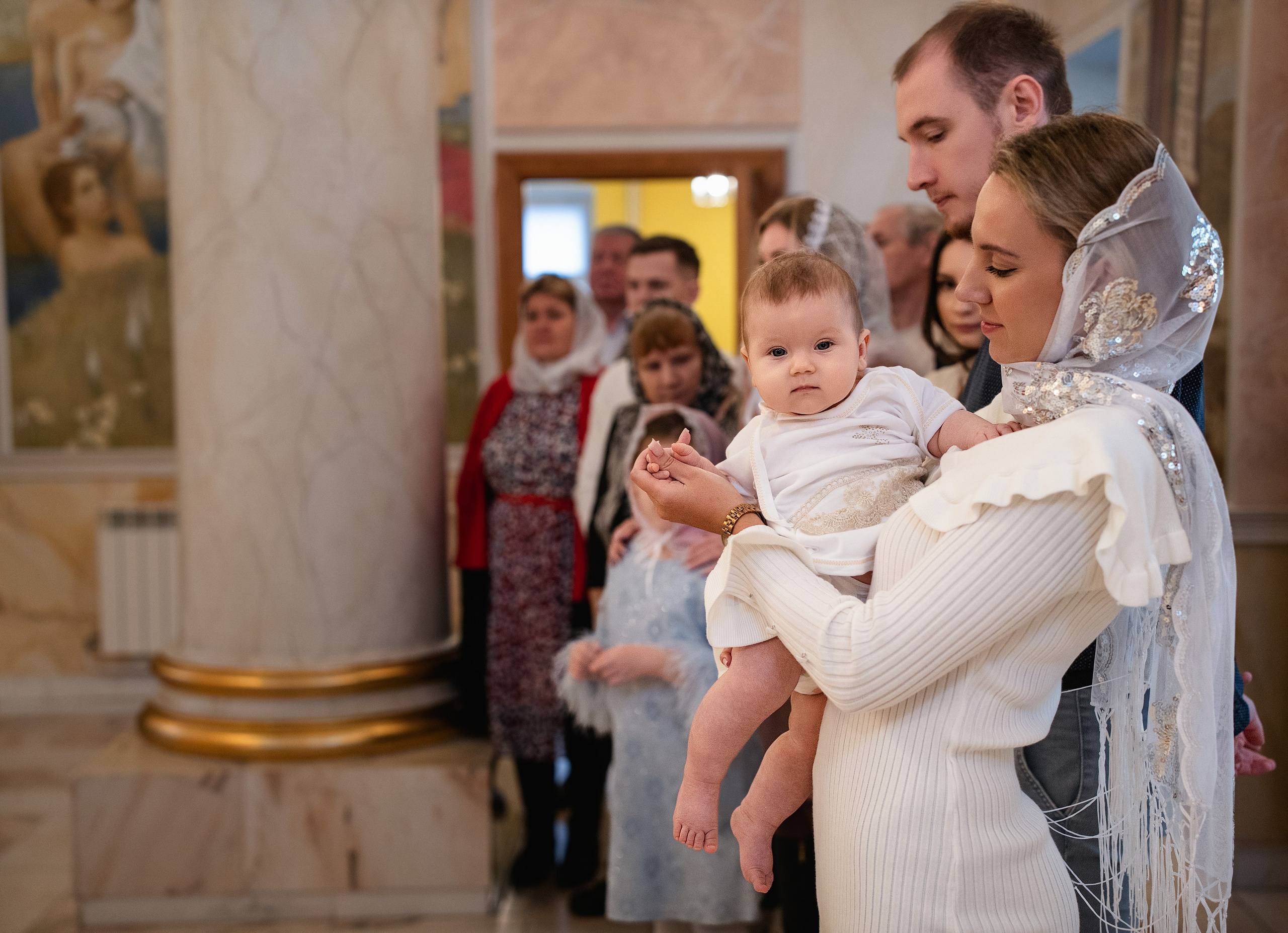 ТАИНСТВО КРЕЩЕНИЯ. Фотограф новорожденных в Нижнем Новгороде Сергеева Оксана