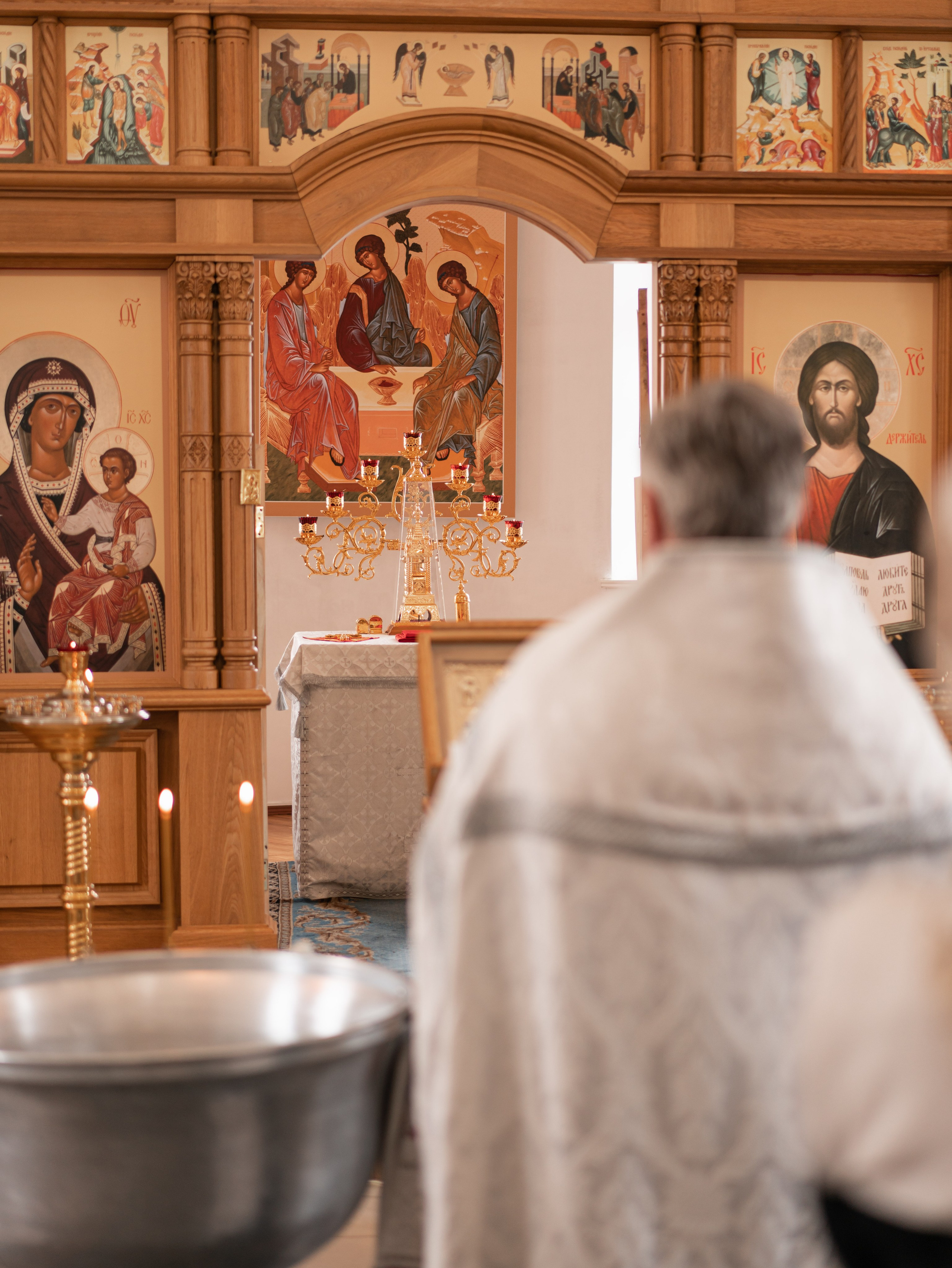 Крещение 16.03.24. Фотограф Москва