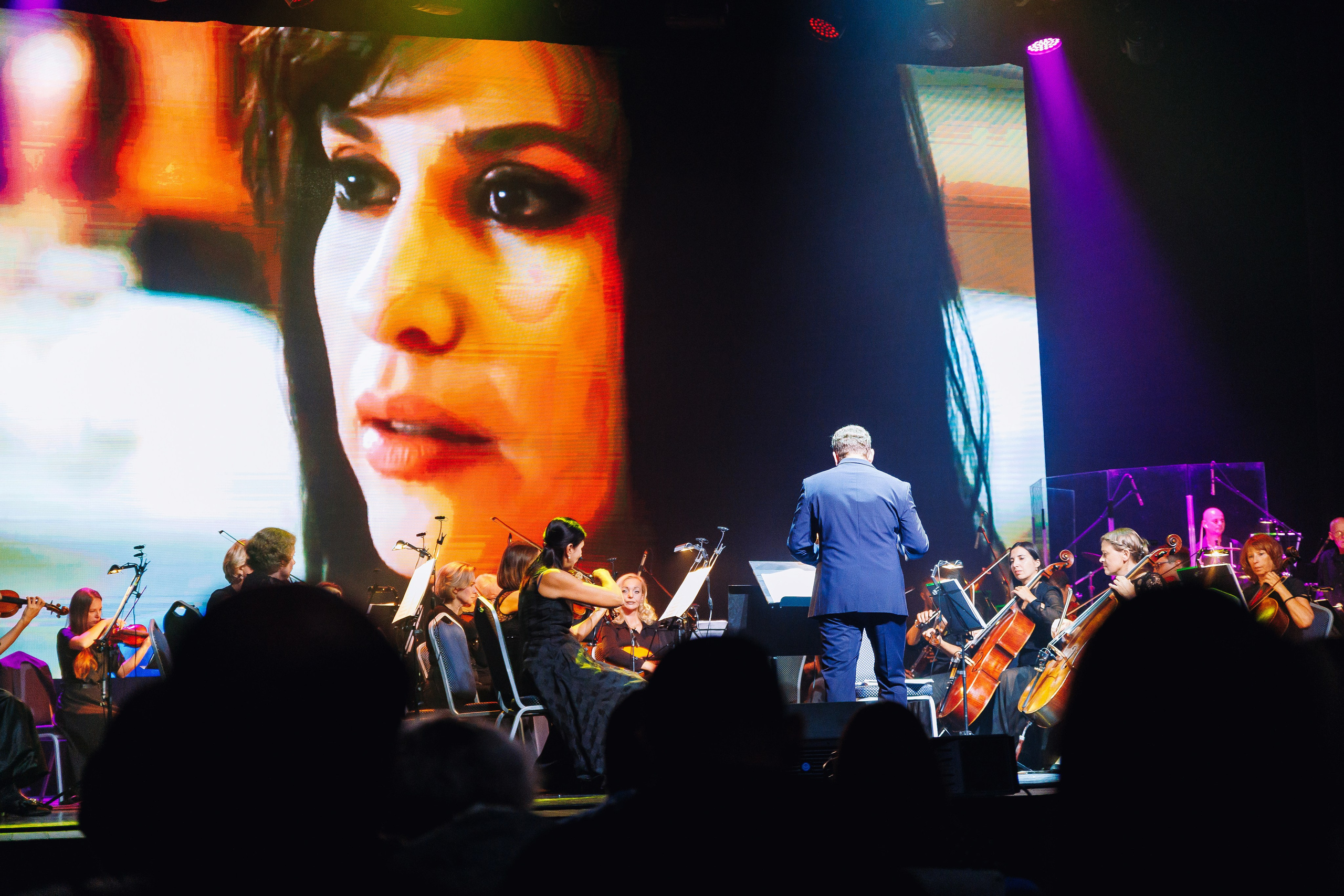 Symphony of the cinema (Turkish TV series) at Amber Hall. KRIS KRUPINNIKOVA
