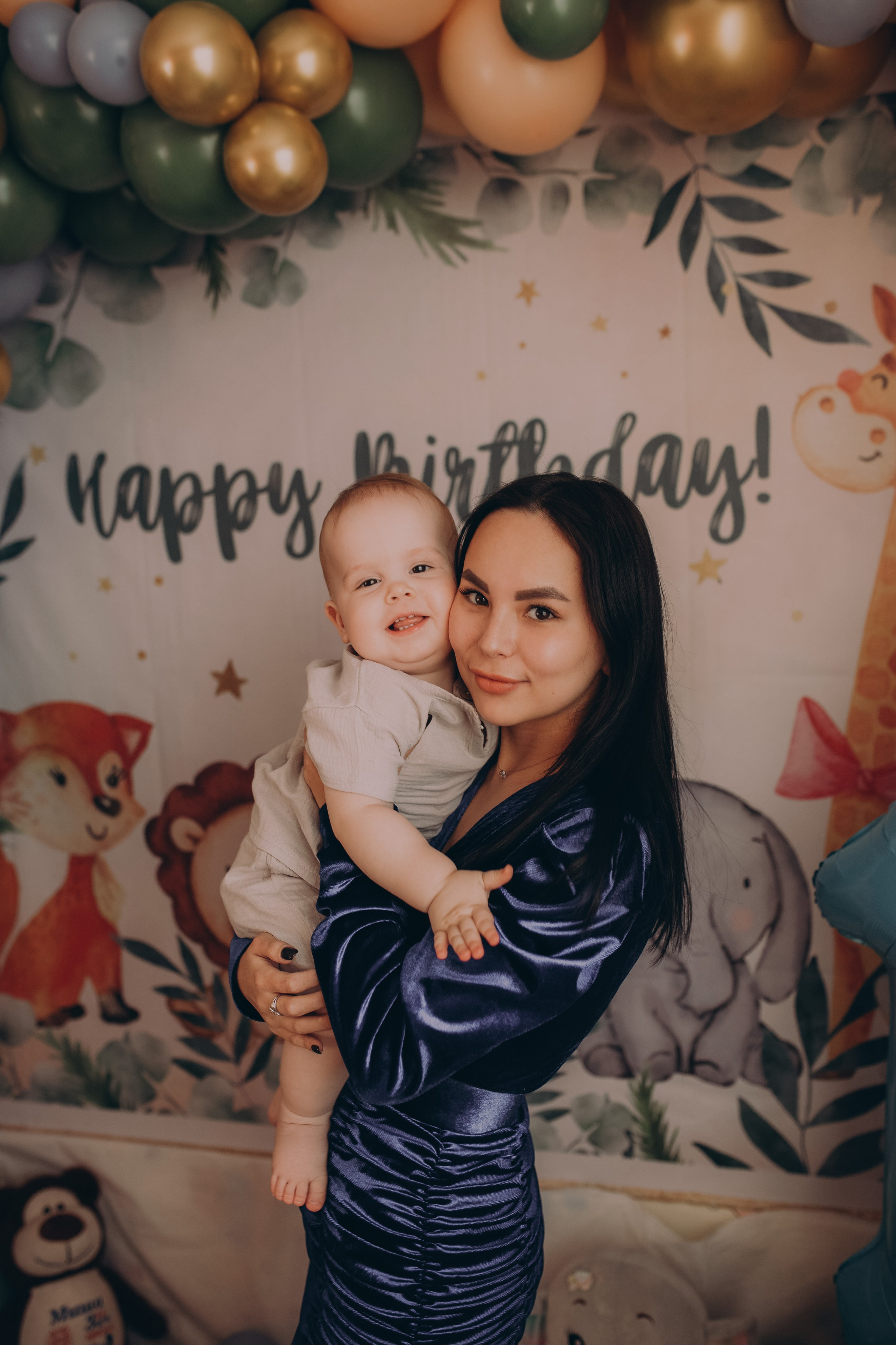 1 годик Мишеньке. Семейный и детский фотограф город Тында Дарья