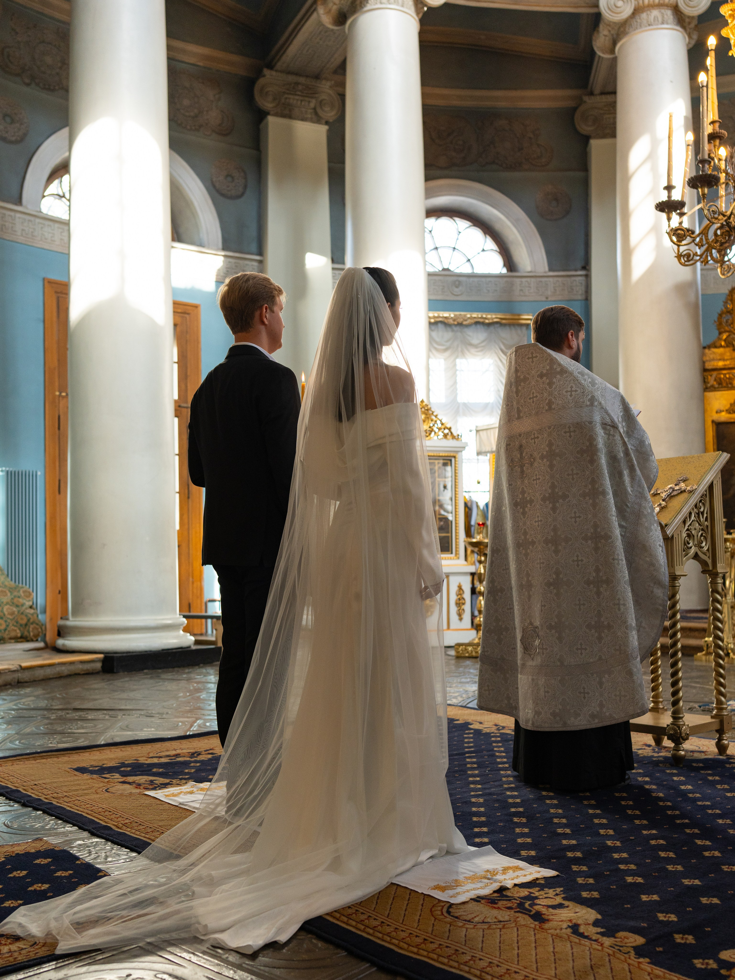 Карина и Глеб. Венчание. ФОТОГРАФ Любовь Скок. Москва