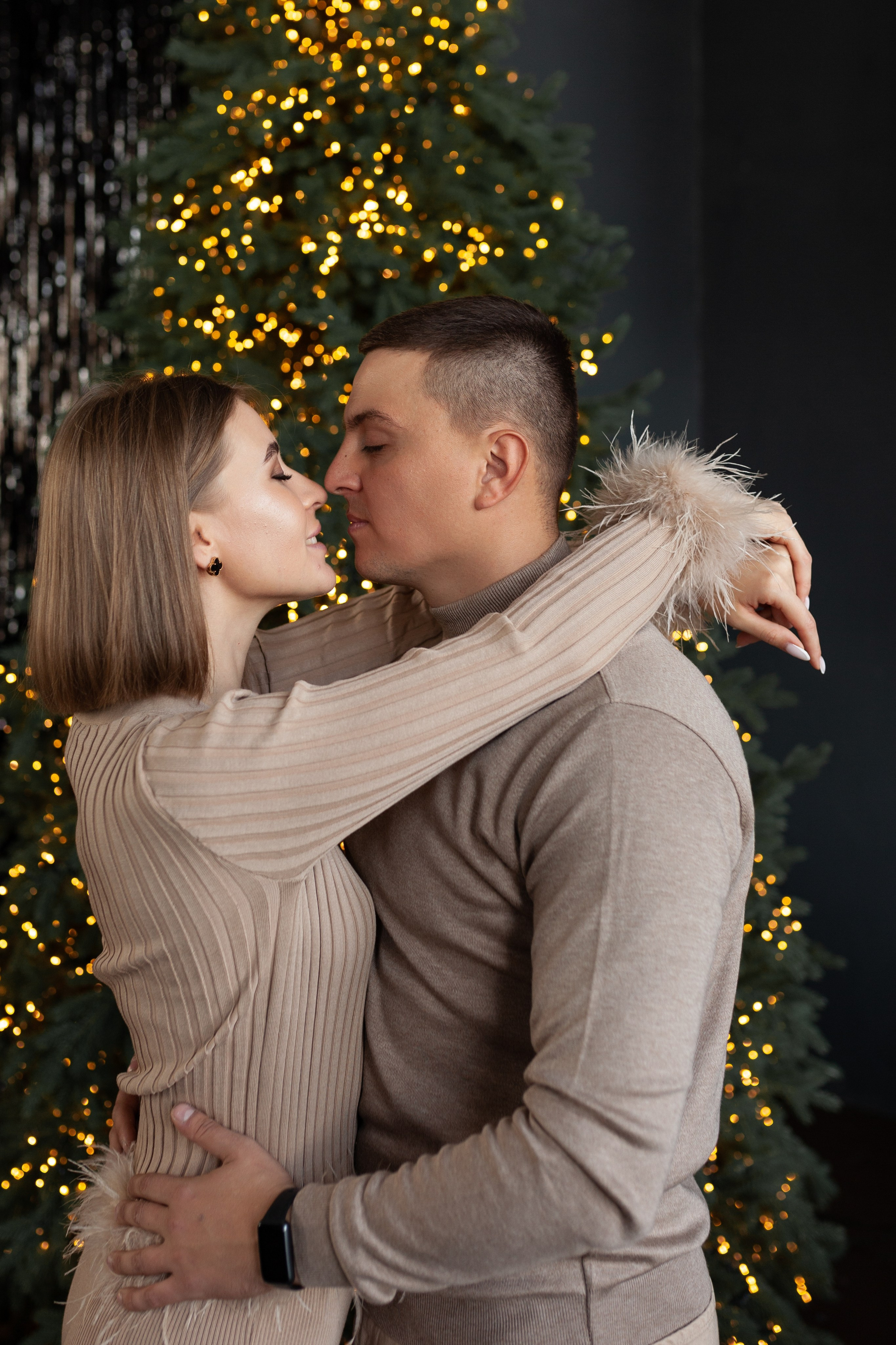 Семейная новогодняя. Семейный и женский фотограф, стильный репортаж в г. Новосибирск