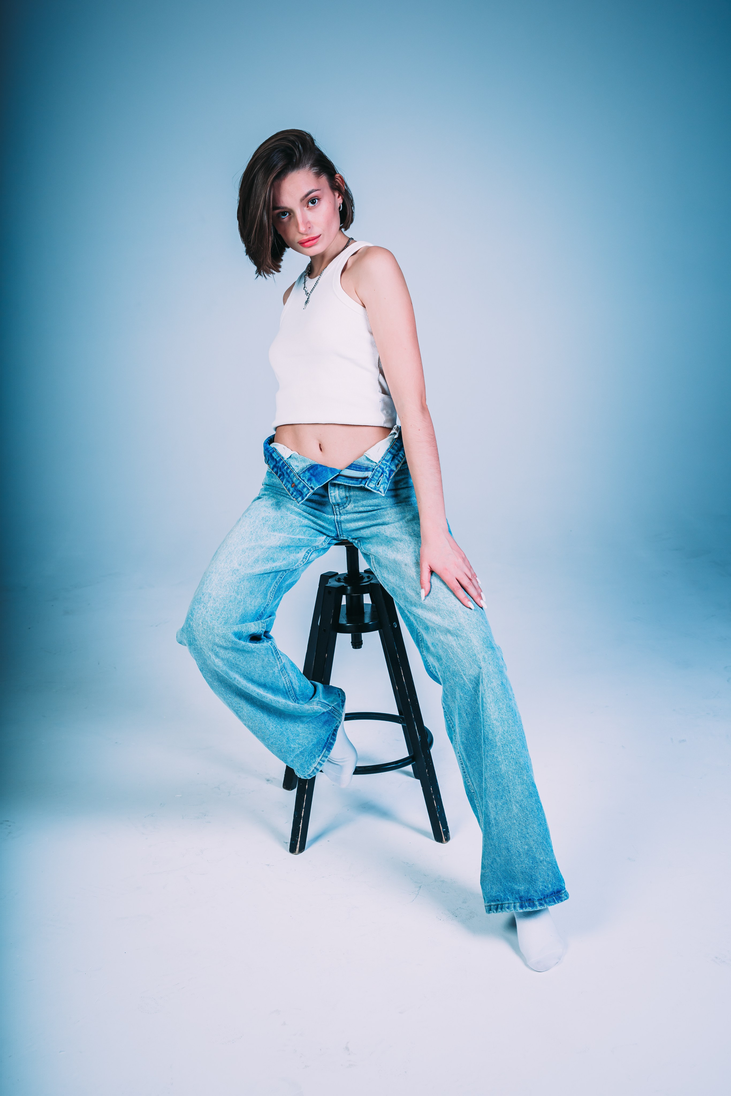 Студия с циклорамой. Фотограф Александр Гречанов