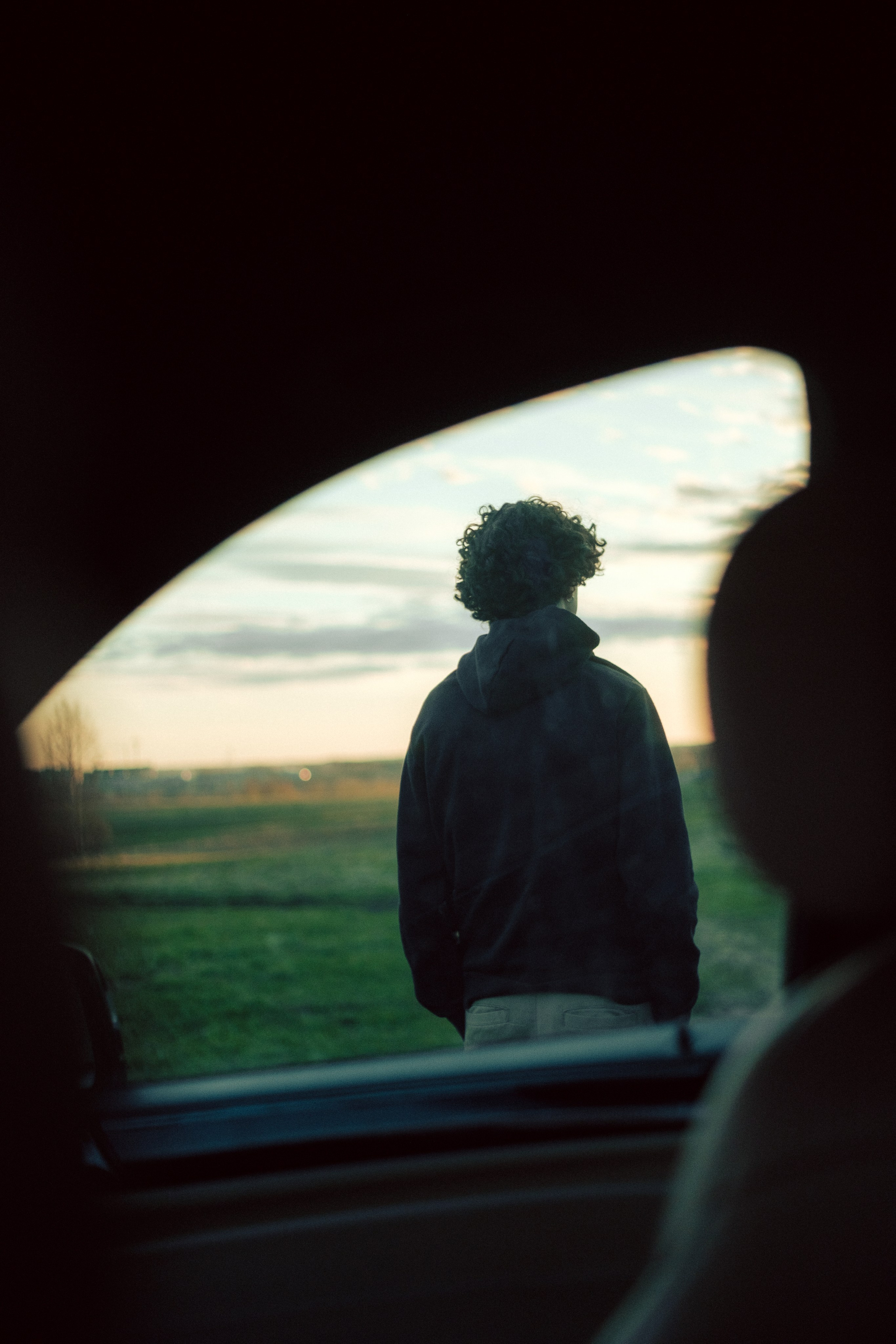 Андрей. Съёмка в поле. Lickord