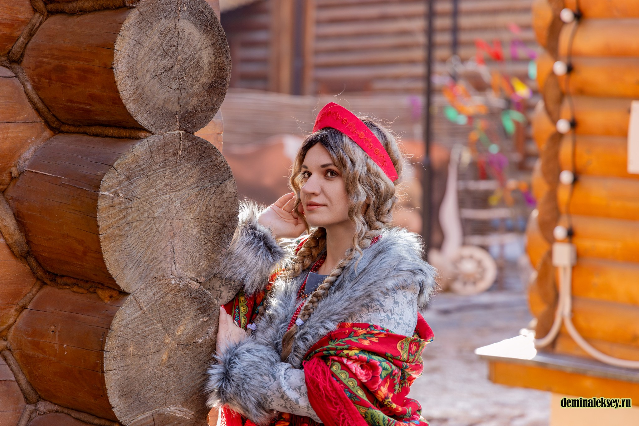 Юля. Фотосессия в Коломенском на масленицу. Репортажный, семейный и студийный фотограф в Москве Демин Алексей