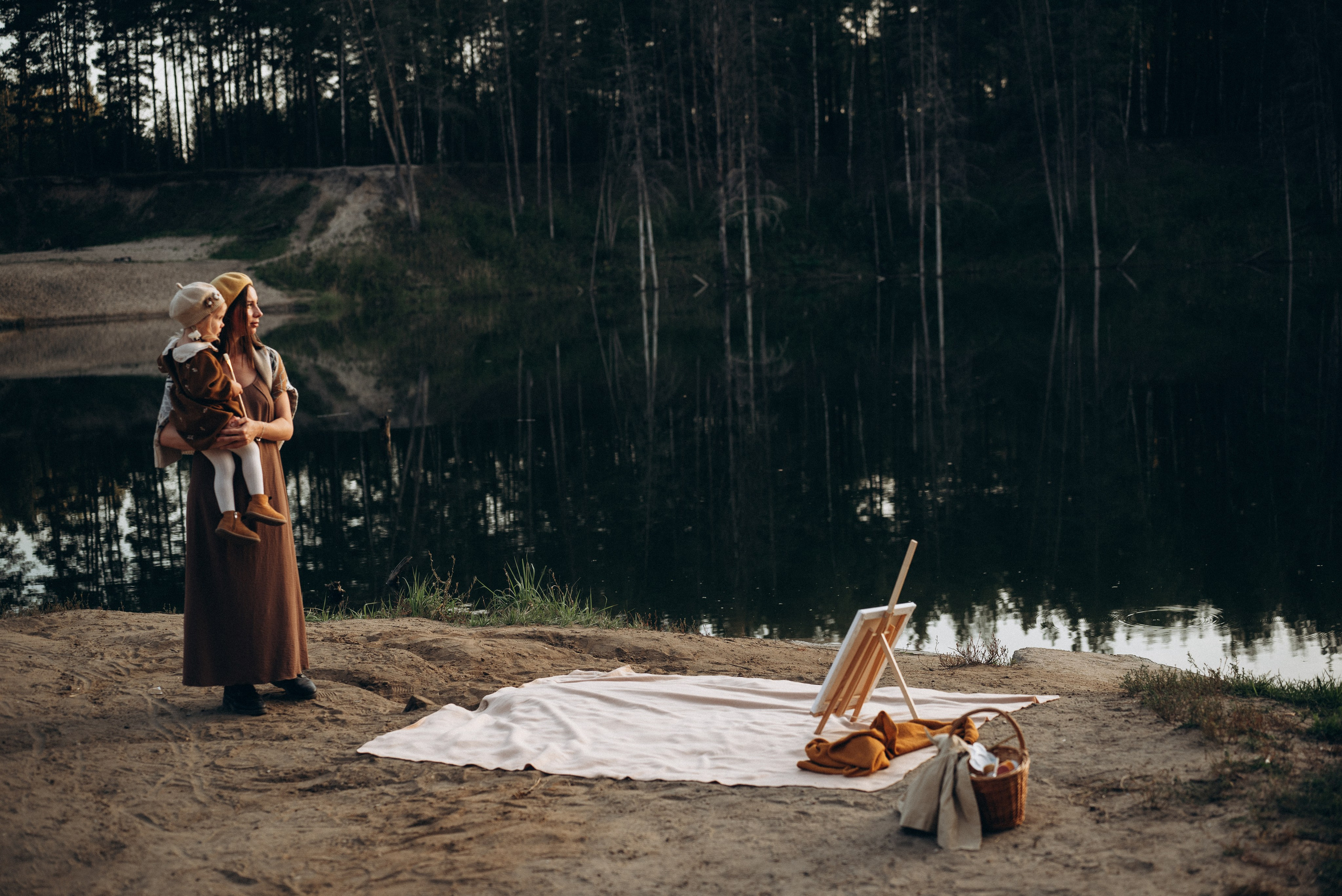 Лена и Викуля. Семейный фотограф в Москве Дарья Пузикова