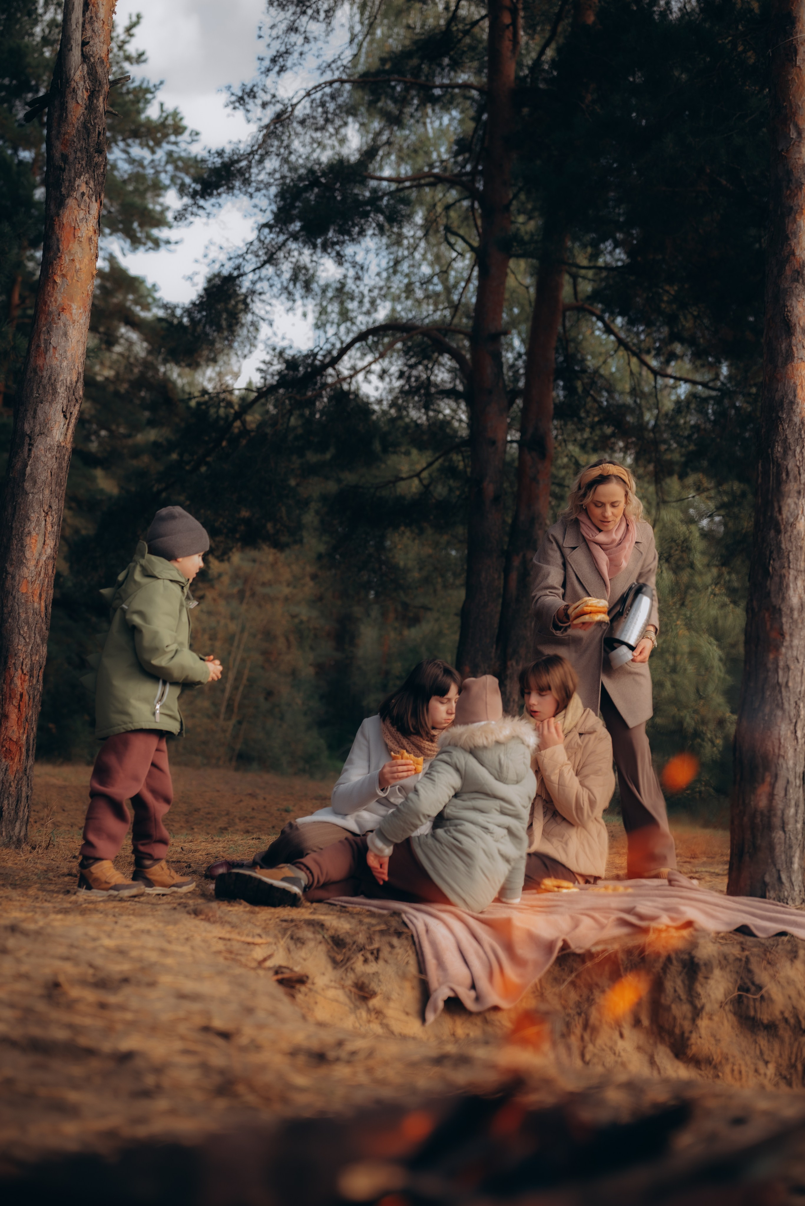 Катя, Максим, Олеся, Алёна, Ксюша и Серёжа. Семейный фотограф в Москве Дарья Пузикова