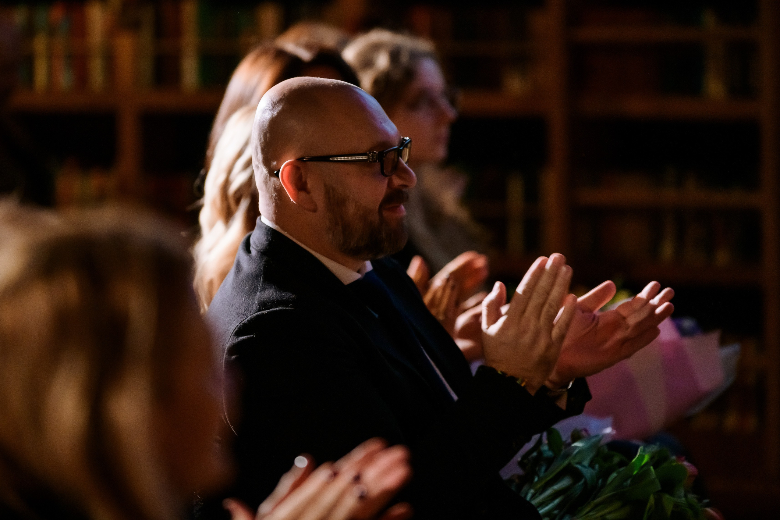 Презентация стихов Надежды. Репортажный фотограф Сергей Дроздов