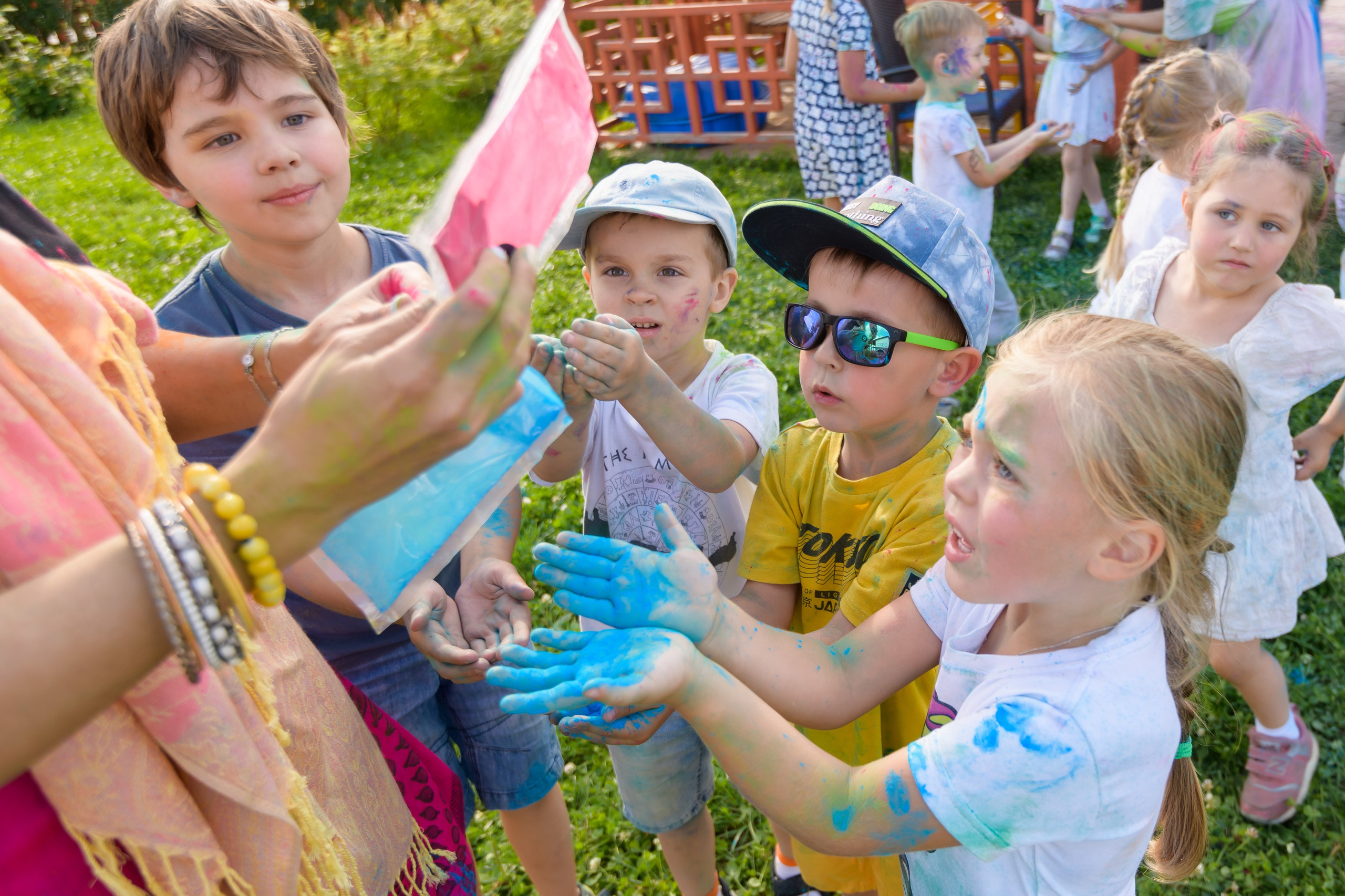 Вечеринка «Индия» в Детском садике Sunschool. Репортажный фотограф Сергей Дроздов