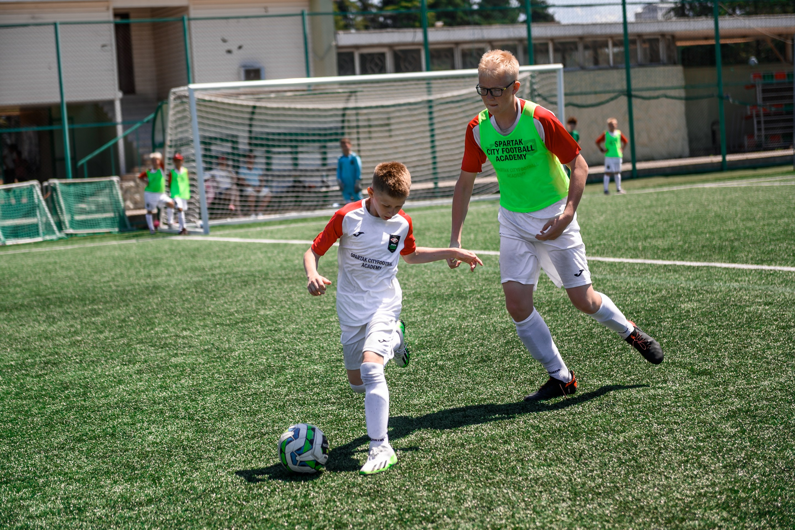 Детский лагерь футбольной школы Спартак. Свадебный и семейный фотограф София Невская