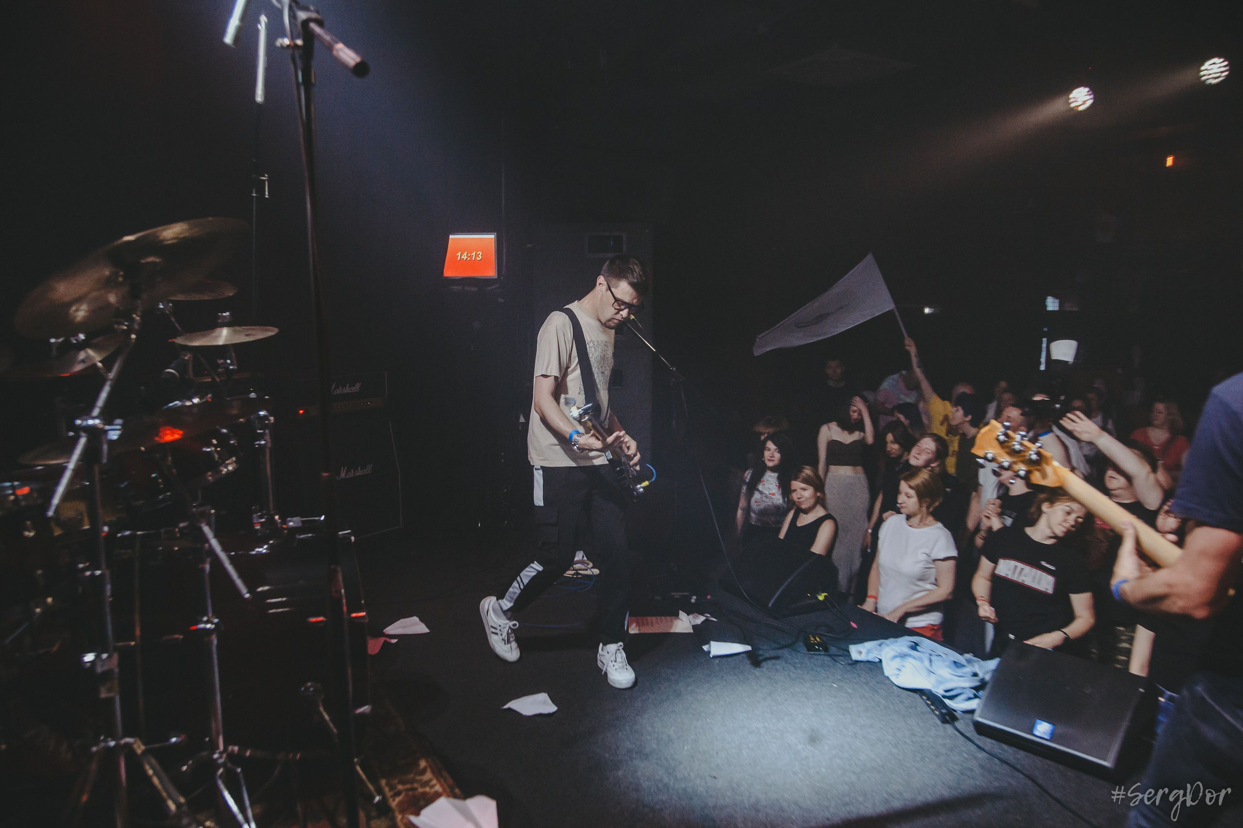 Радиопомехи, Серёга Рудаков, культурный центр Сердце, Шум Земли, концерт, флаги, Санкт-Петербург, СПб, 22.06.2024, SergDor, 22 июня 2024 года, #SergDor