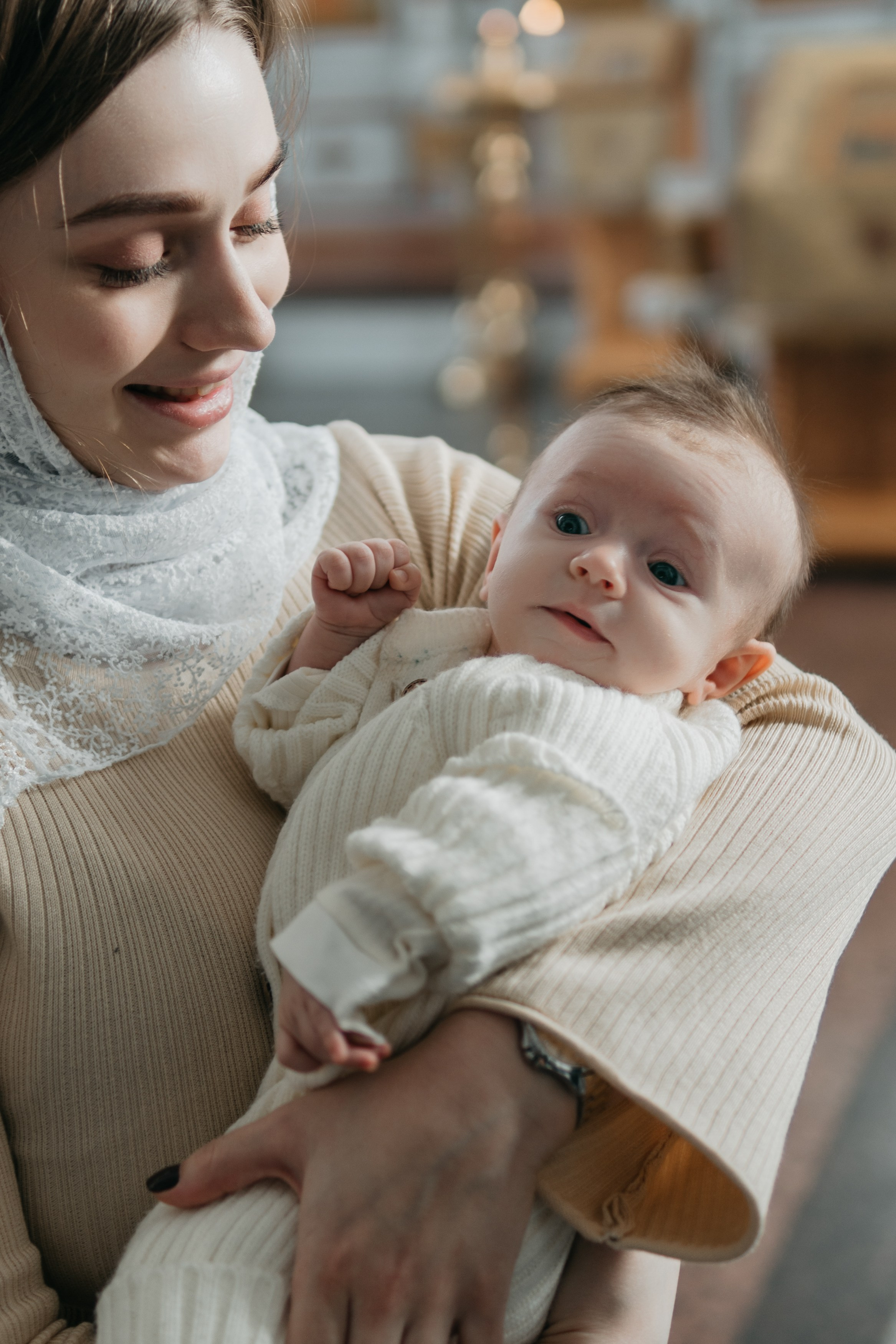 Крещение Варвары. Фотограф Павлова Светлана / Брянск /