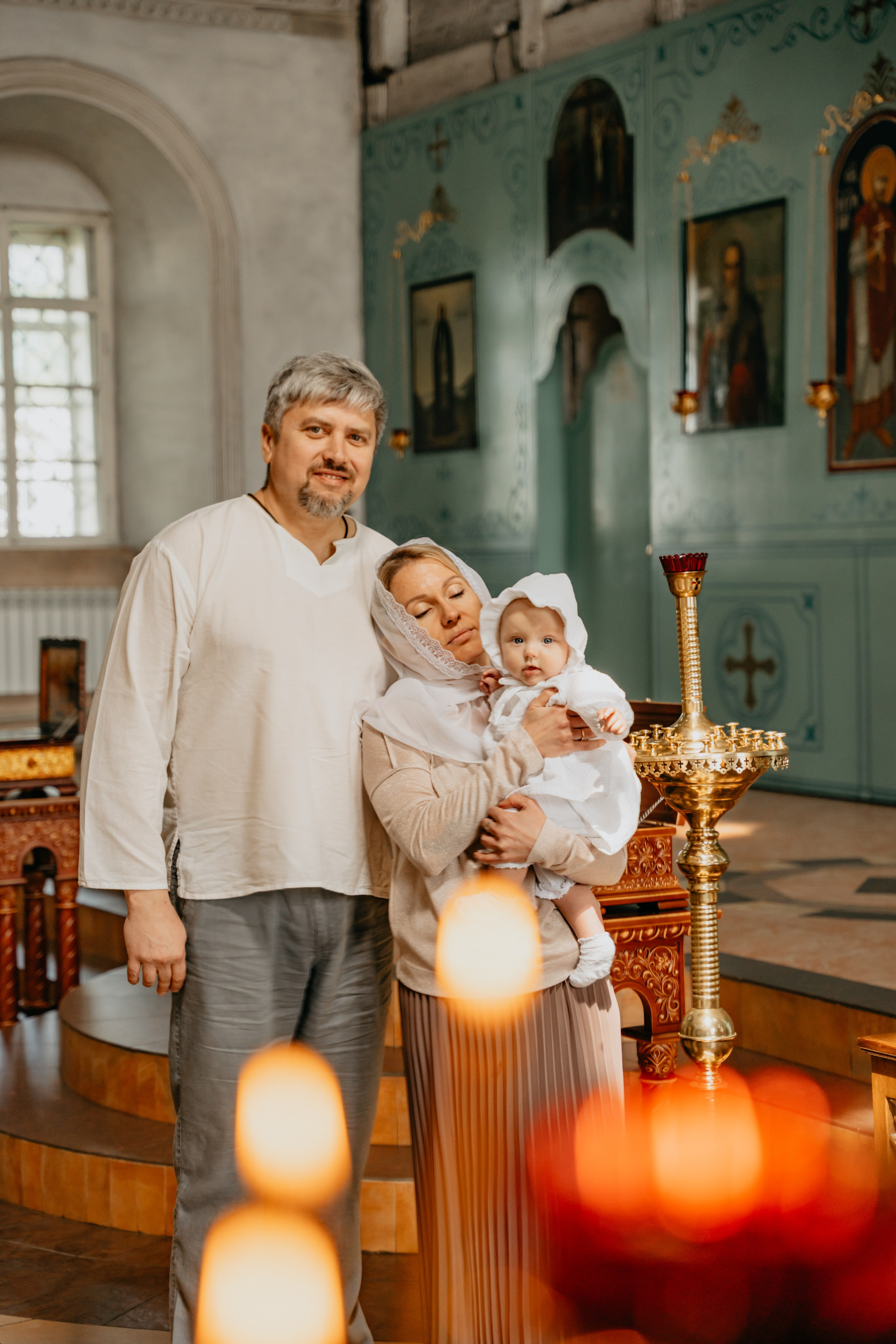 Таинство крещения в с. Великорецкое