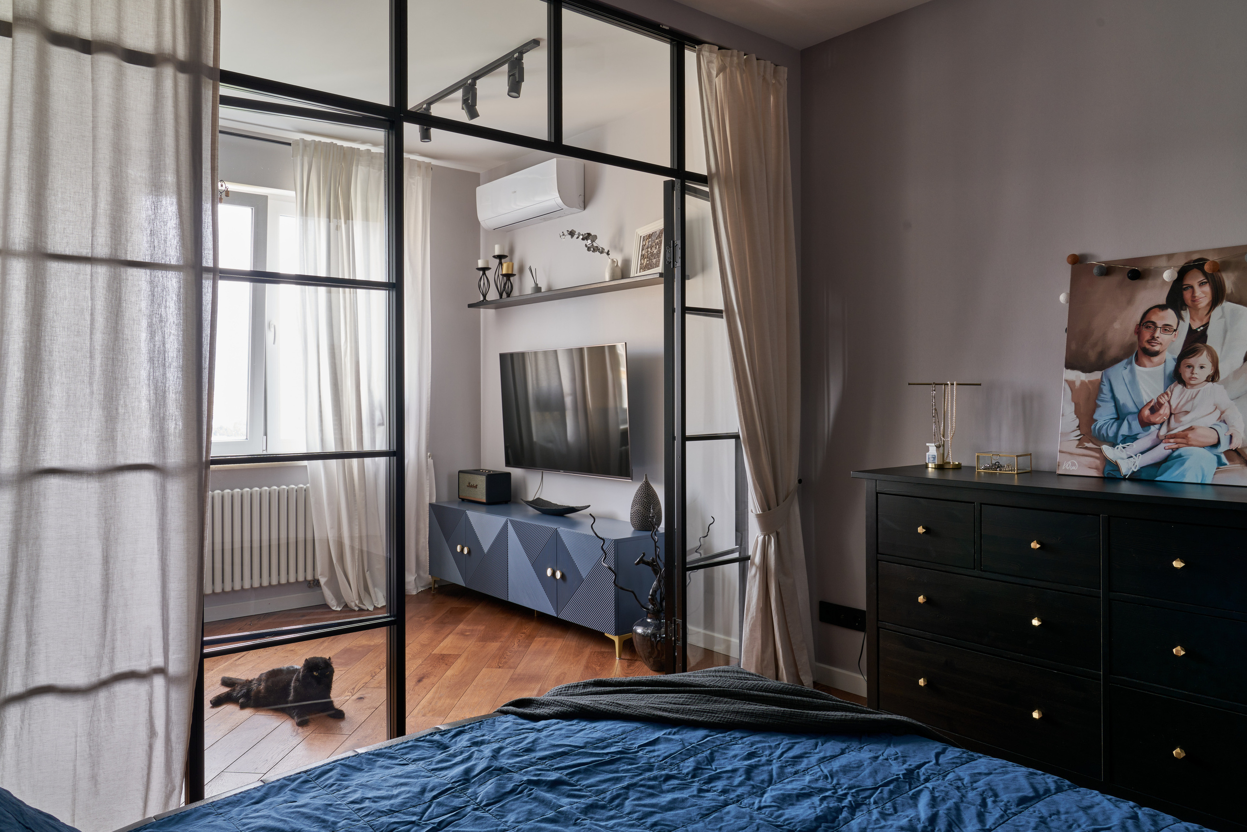 3-комнатная квартира на Озерной. Евгения Четий — интерьерный фотограф в Москве, Санкт- Петербурге, Сочи