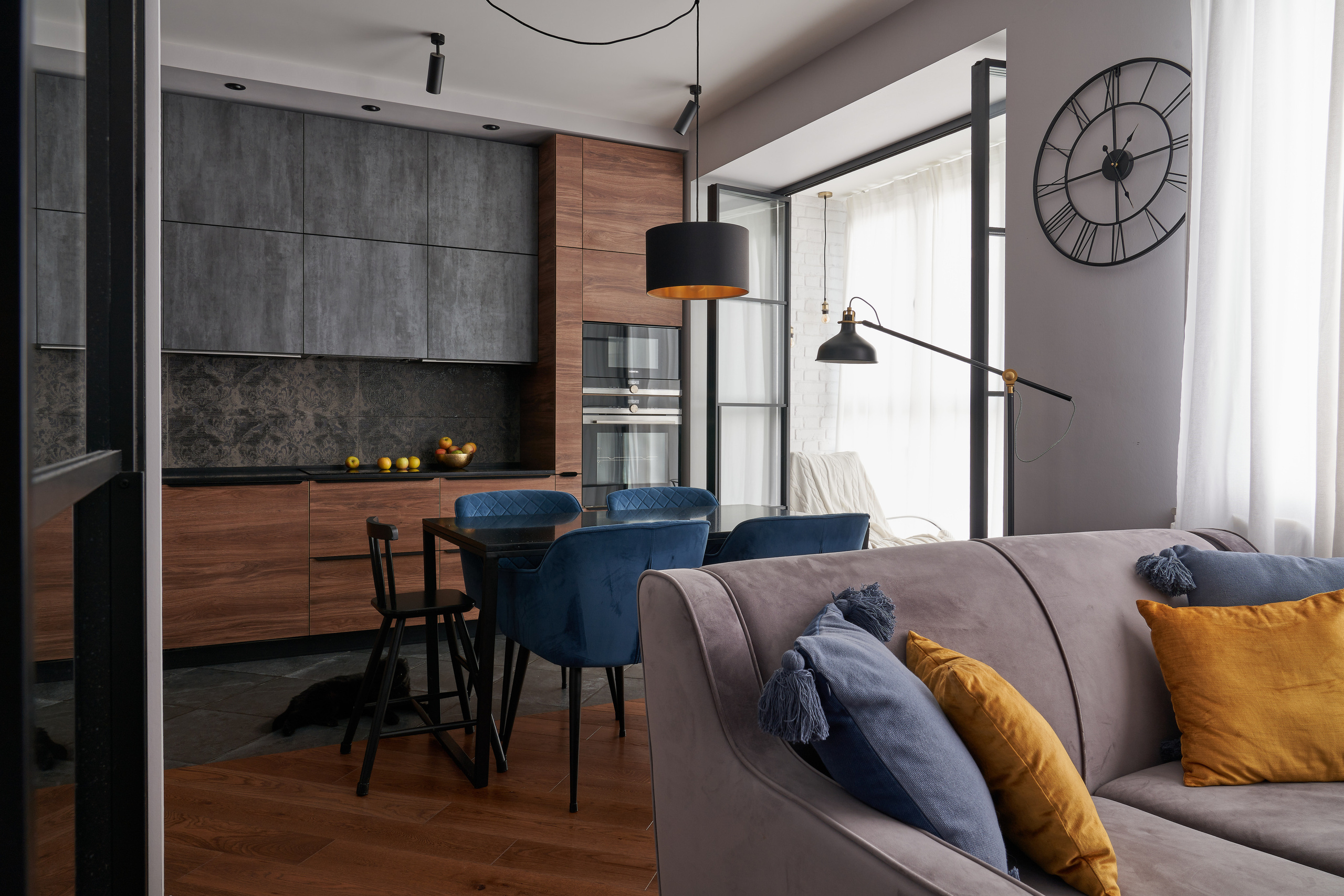 3-комнатная квартира на Озерной. Евгения Четий — интерьерный фотограф в Москве, Санкт- Петербурге, Сочи