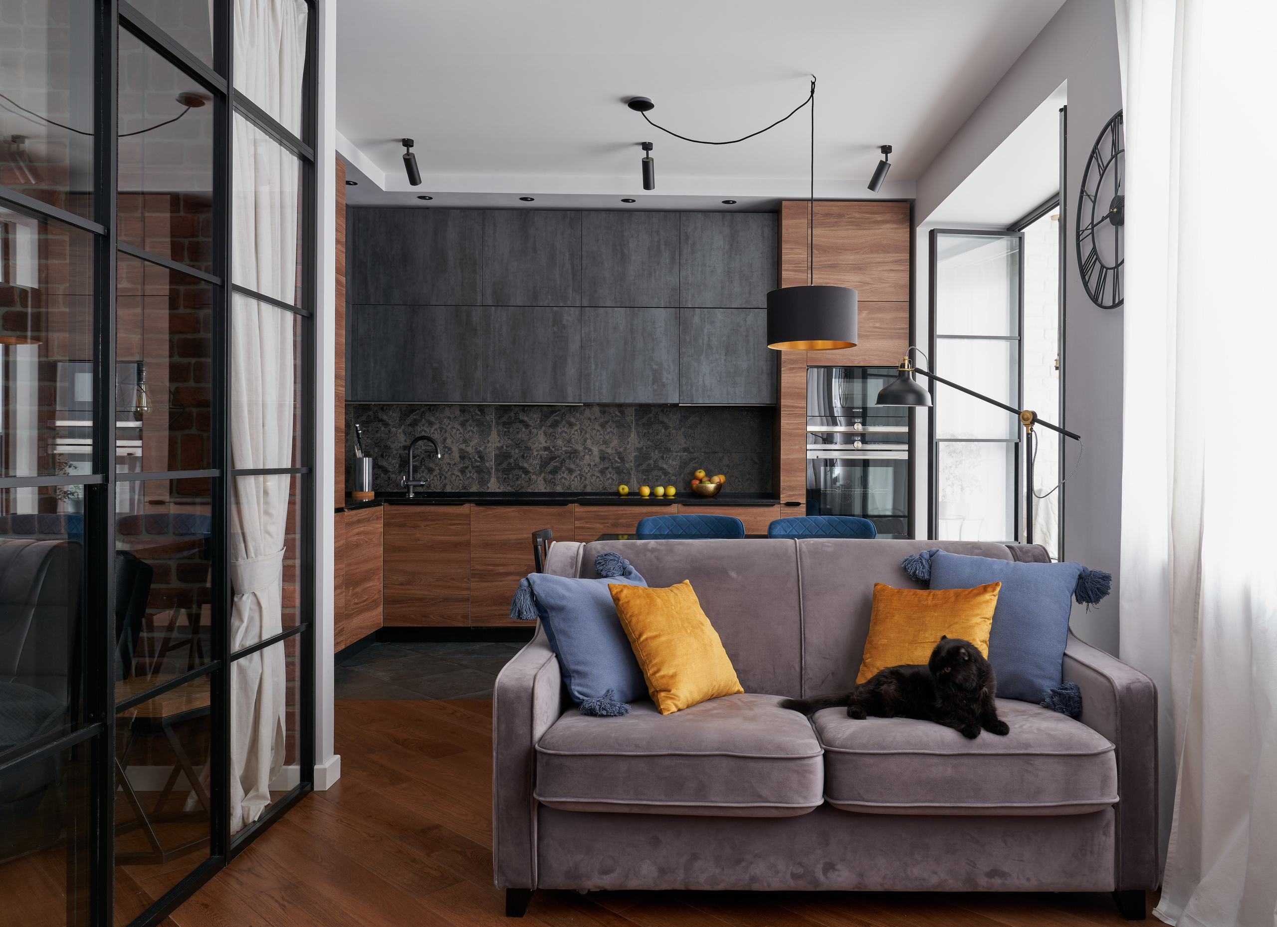 3-комнатная квартира на Озерной. Евгения Четий — интерьерный фотограф в Москве, Санкт- Петербурге, Сочи