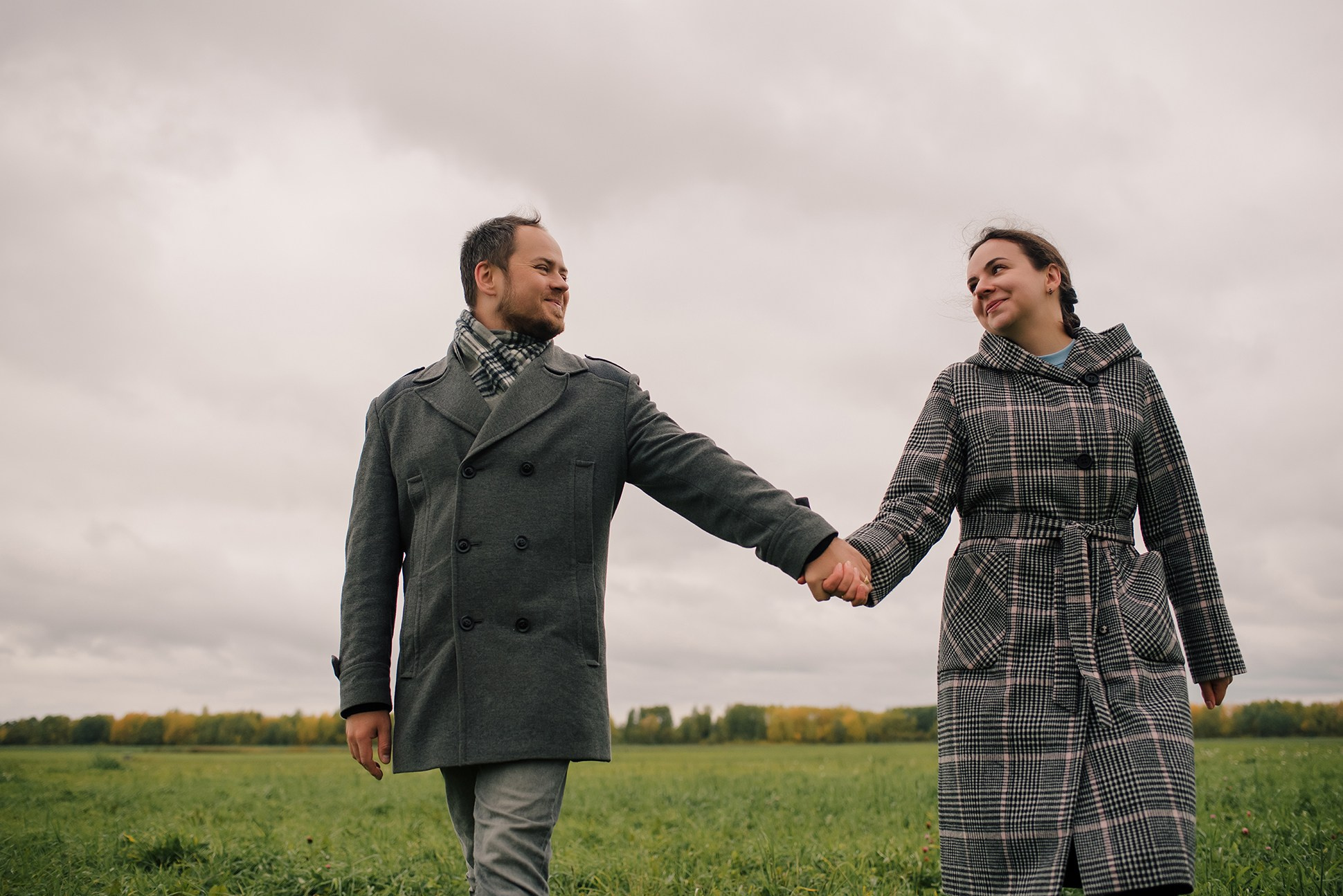 Саша и Света. Осень. Семейный и Свадебный фотограф. Санкт-Петербург. Пушкин