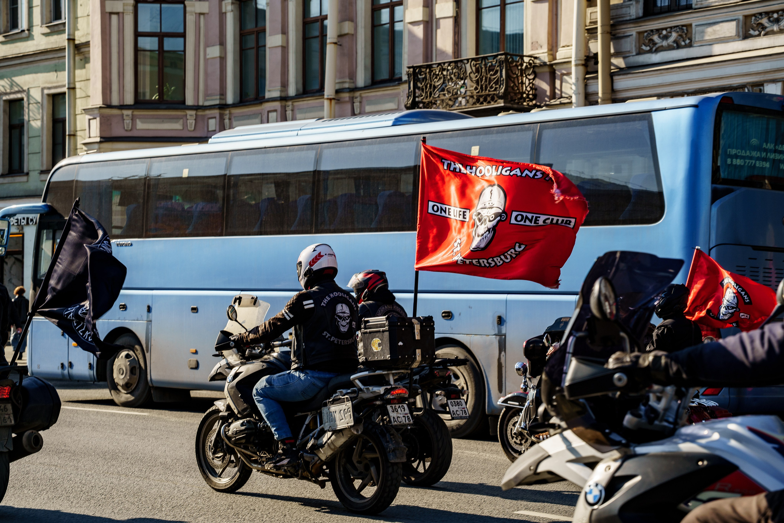 Прохват мотоклуба Norman Riders ч.1. Концертный и репортажный фотограф в Санкт-Петербурге Слава Пахомов