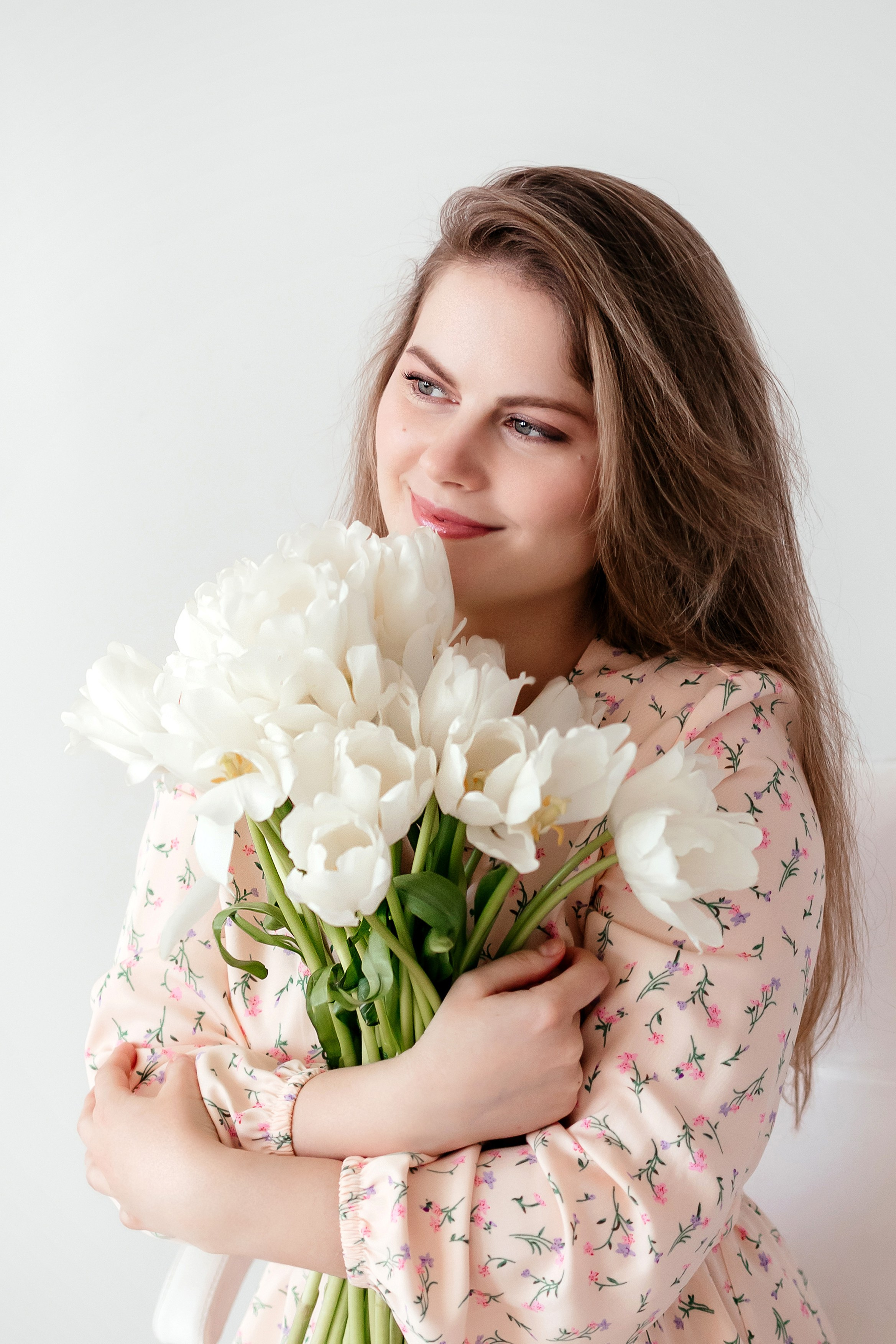 Съёмка с цветами. Семейный фотограф в Минске Приболовец Светлана