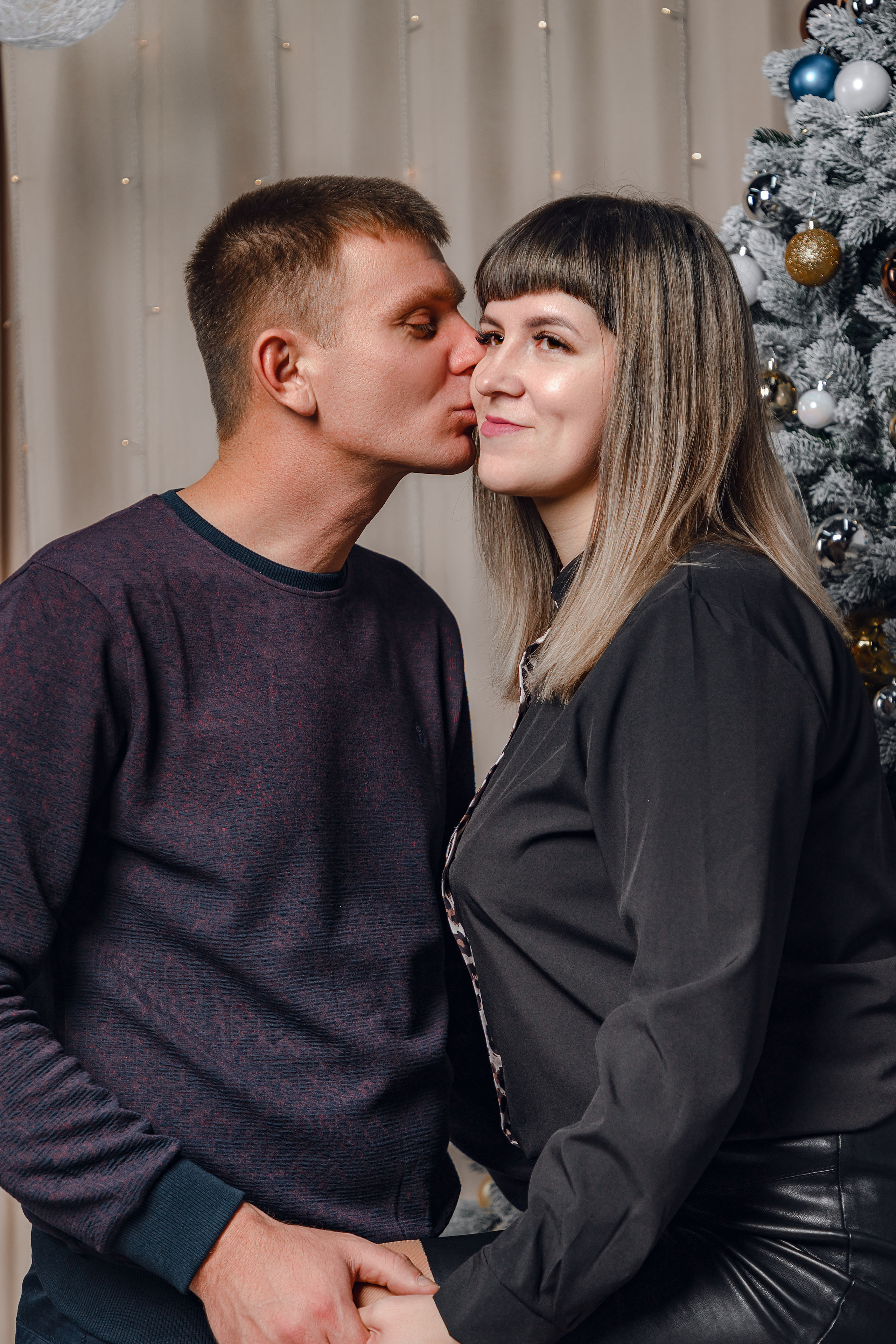 Семейная Новогодняя фотосессия. Коммерческий фотограф Андрей Тремасов