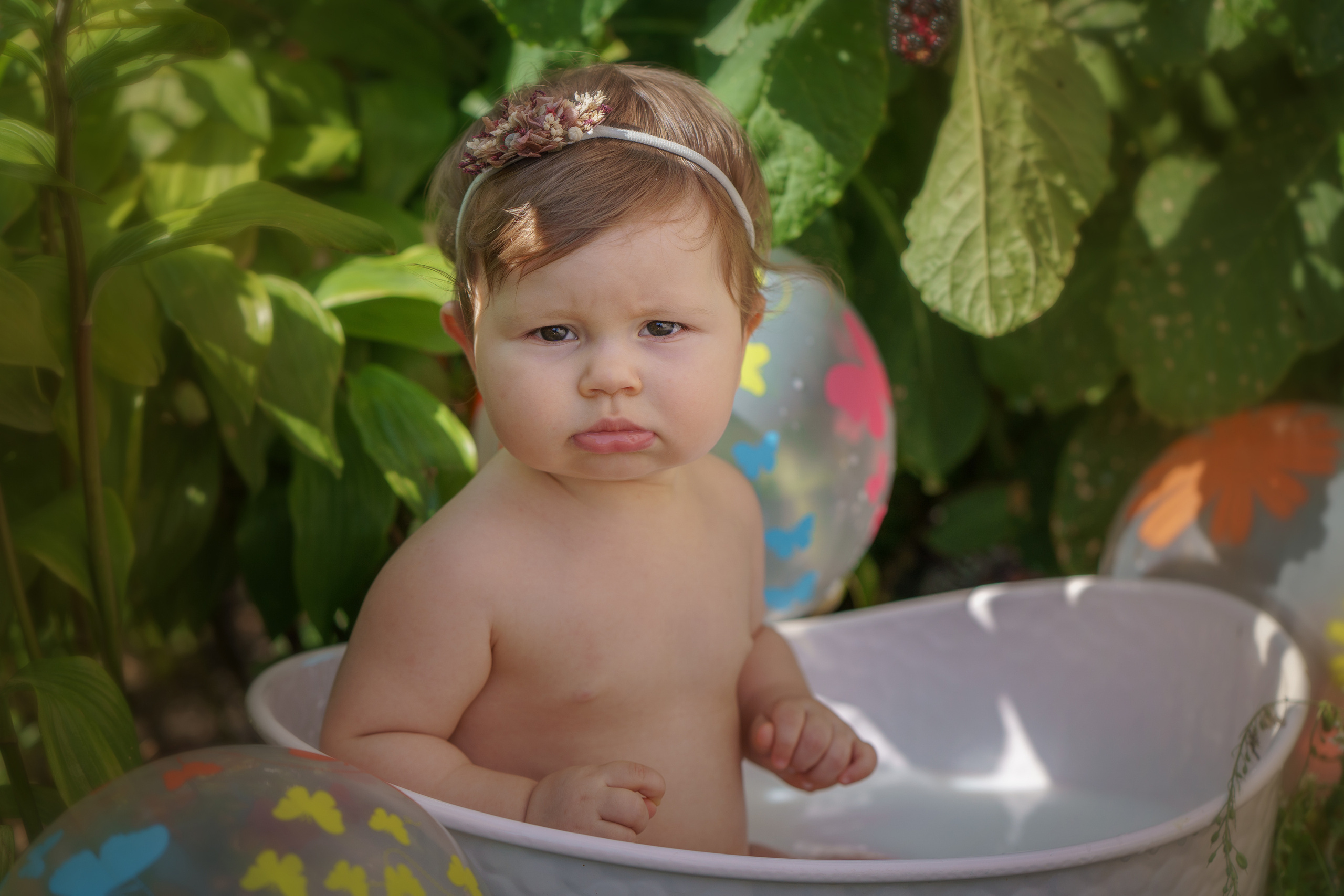 Купание Маши. Фотограф Видеограф новорожденные и дети Н.Новгород Елена Длужинская